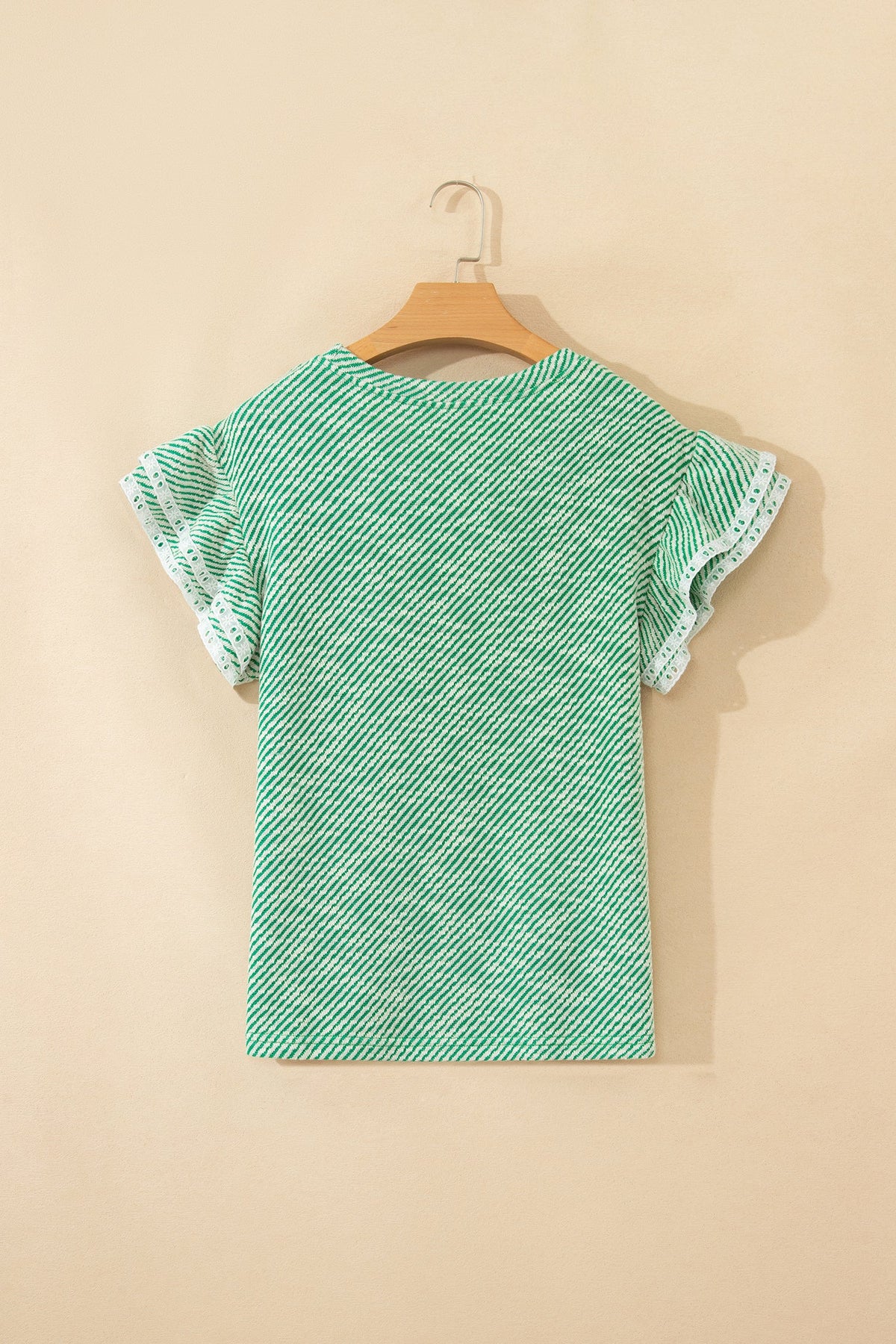 Sweet Clover Ruffle Sleeve Top