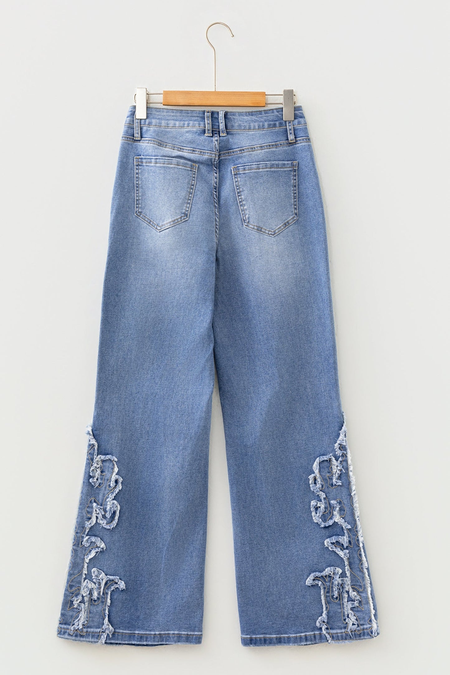 Wildflower Trail Embroidered Flare Jeans