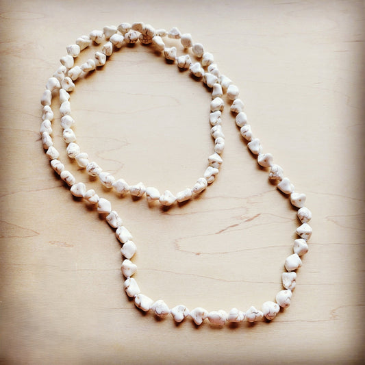 The Ivory Trail Howlite Layering Necklace