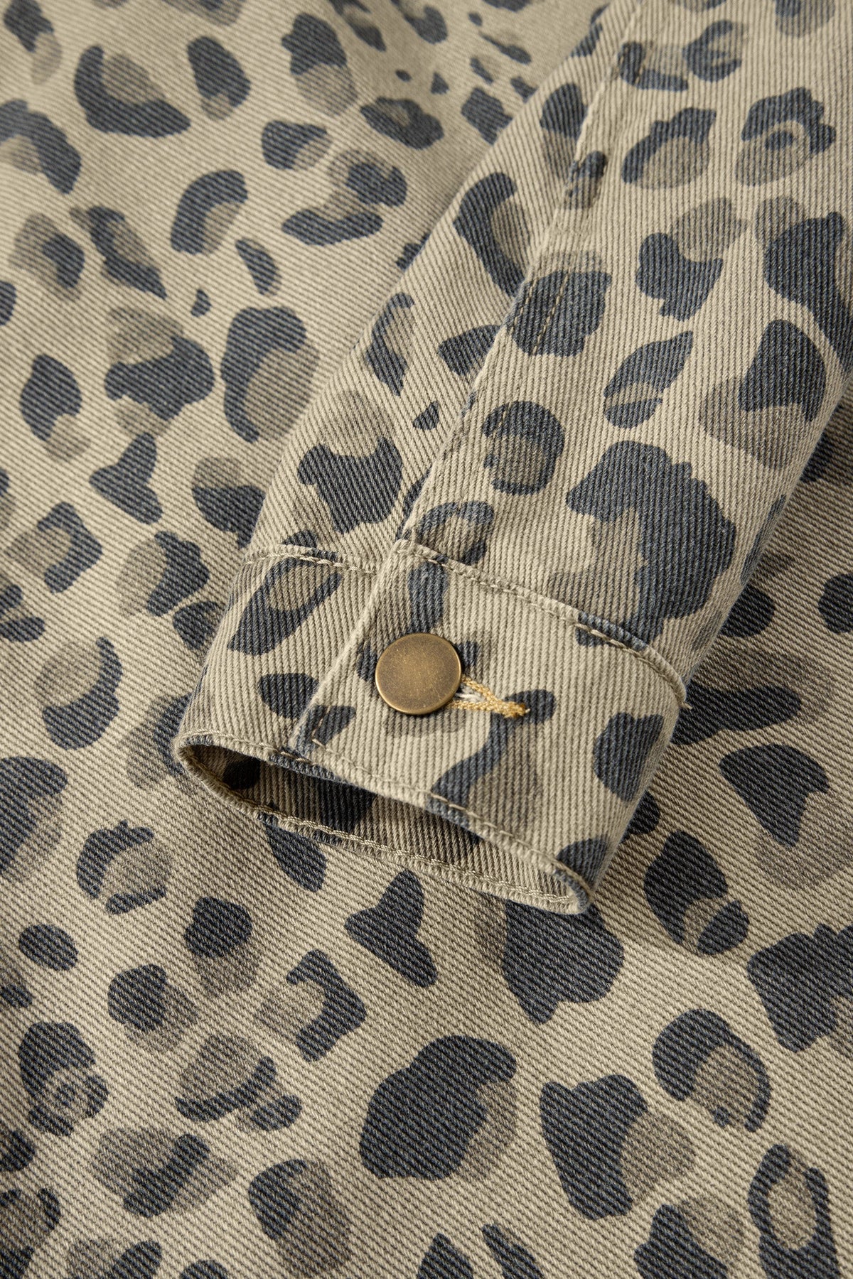 Wild Heart Leopard Denim Jacket