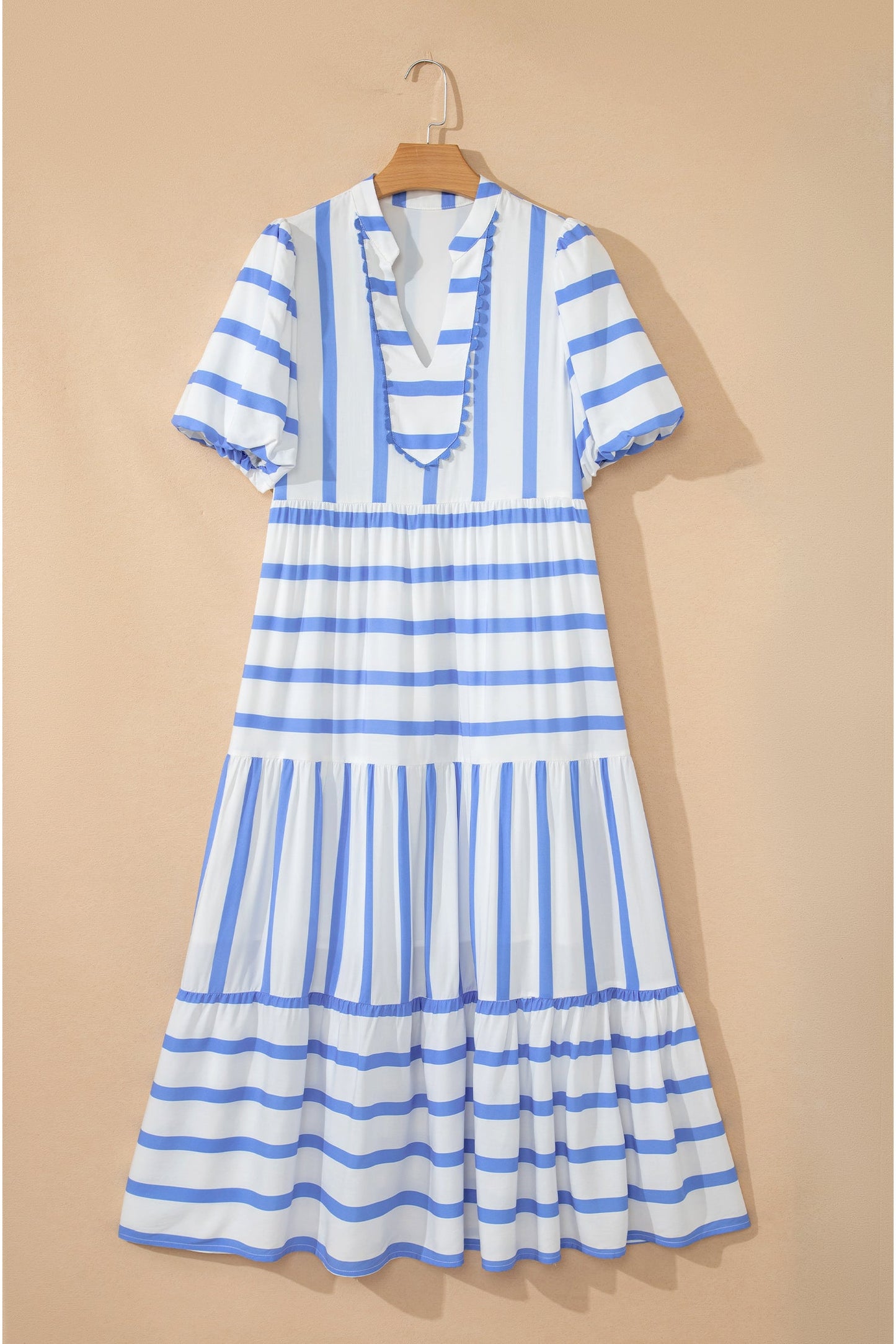 Bluebell Sunday Striped Midi Dress