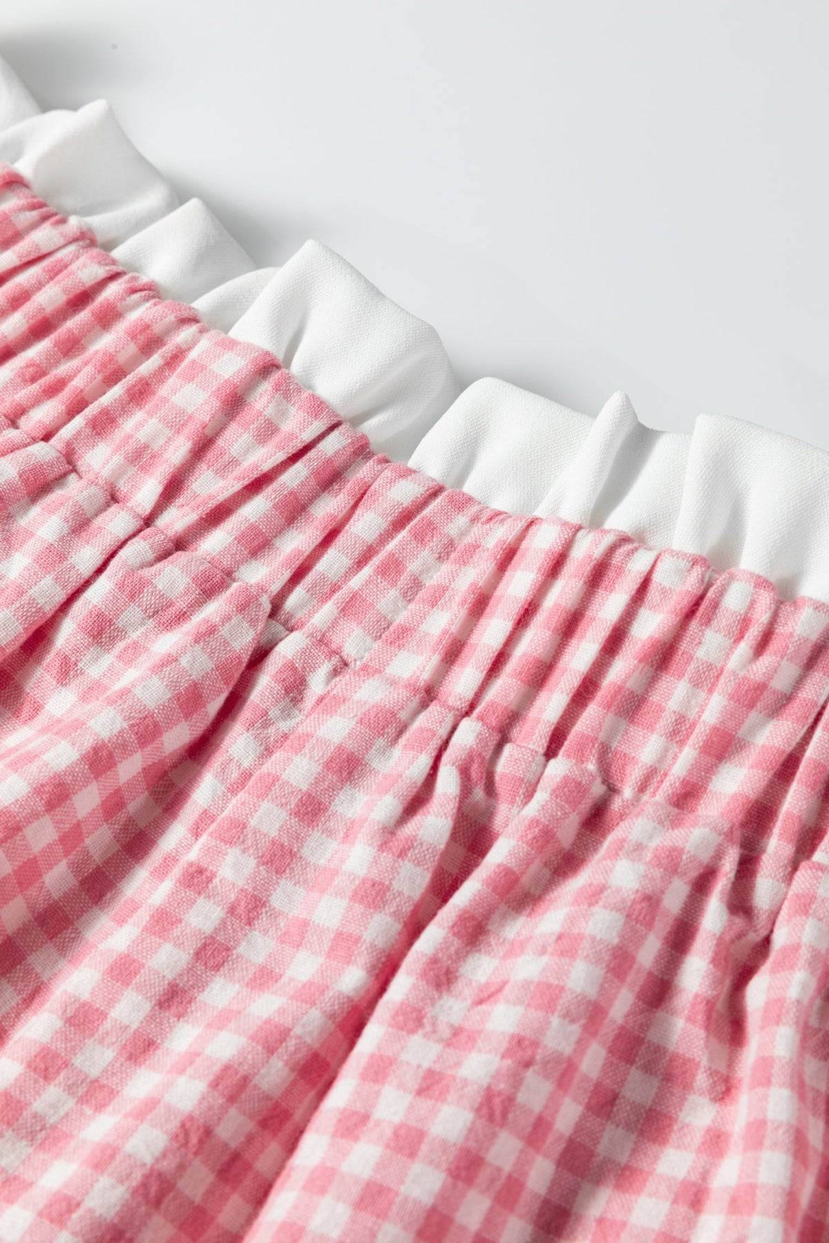 Sweet Gingham Ruffle Shorts