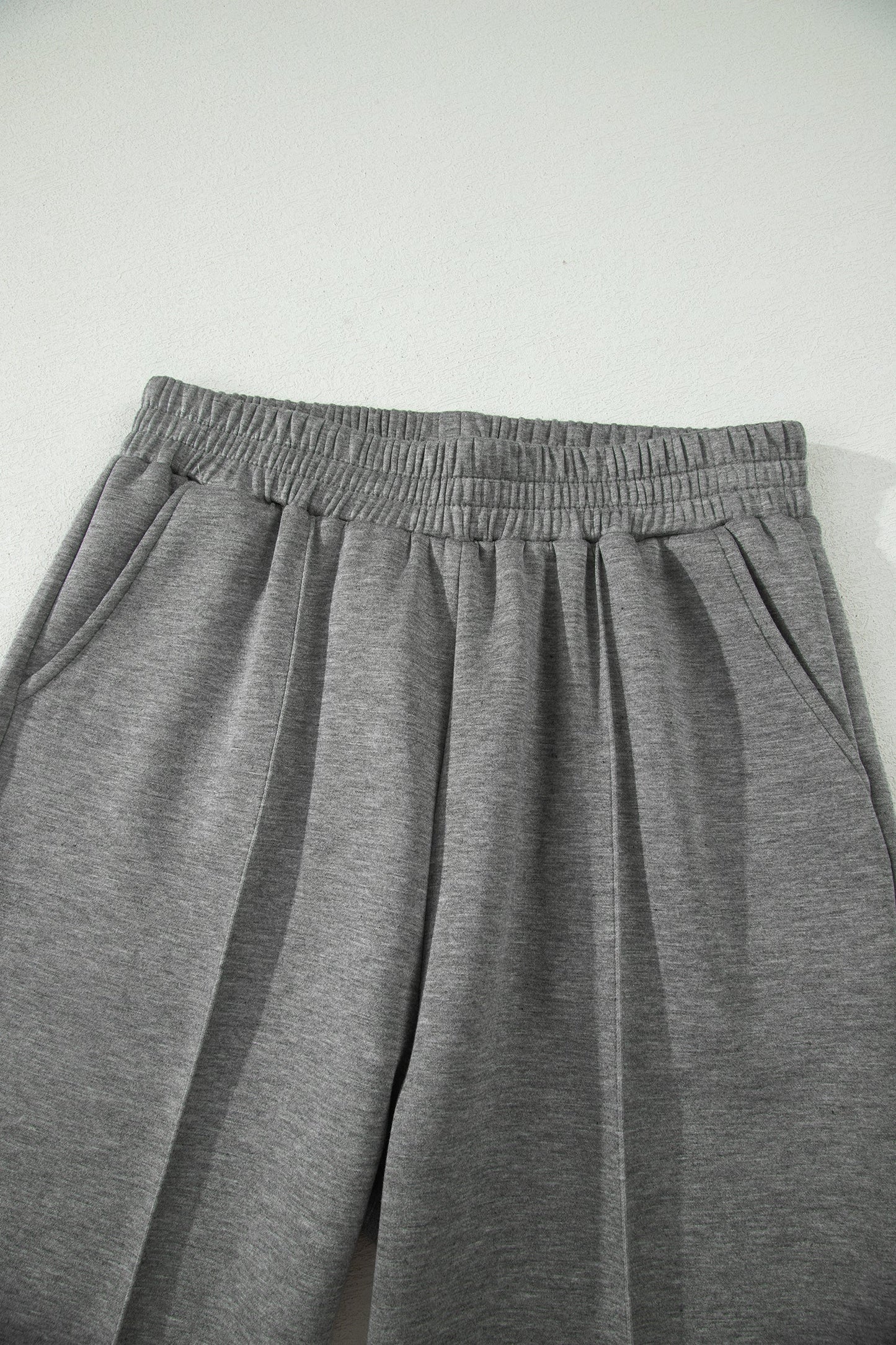 Easy Does It Half-Zip Wide Leg Set