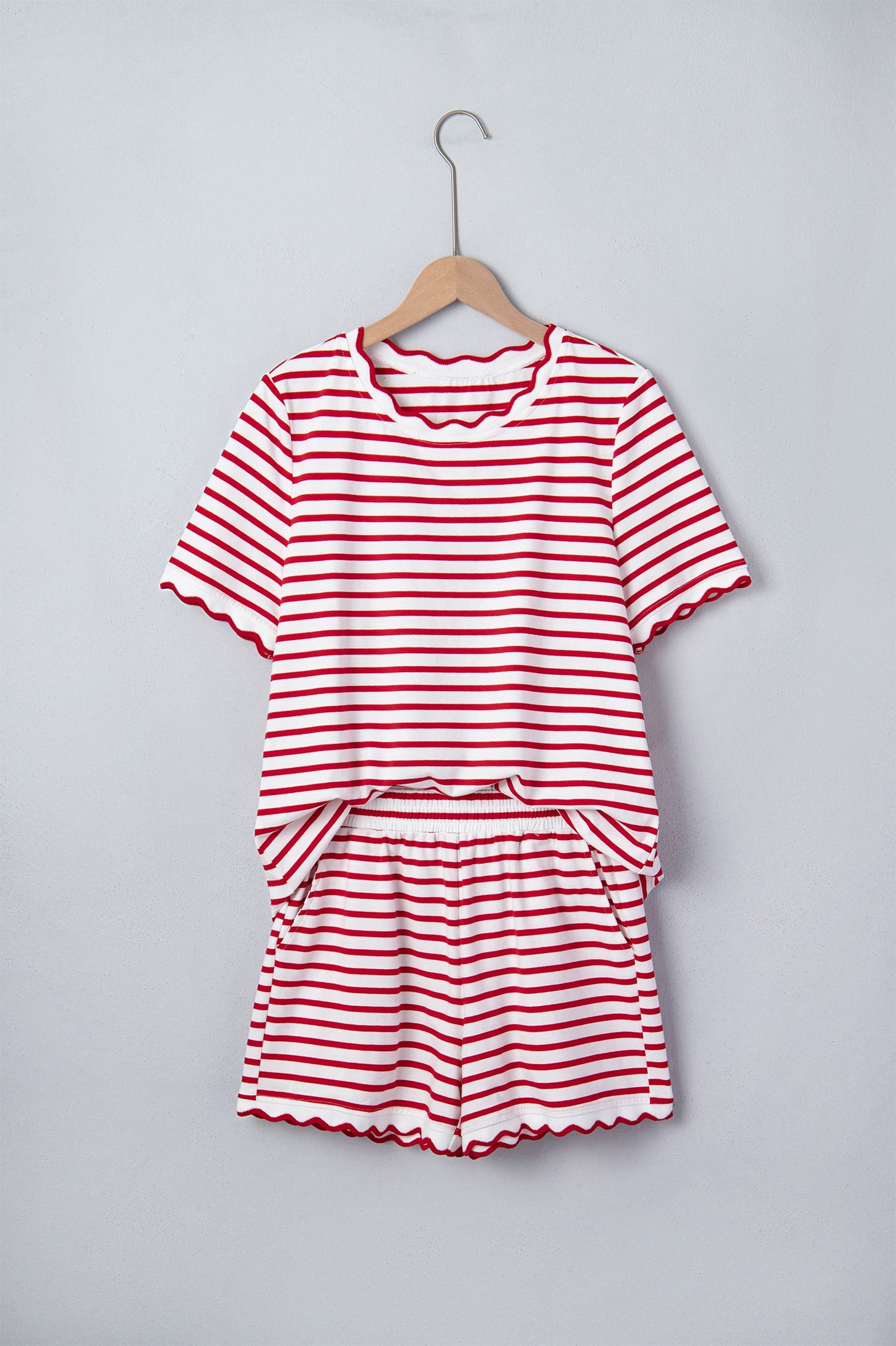 Red River Scallop Stripe Set