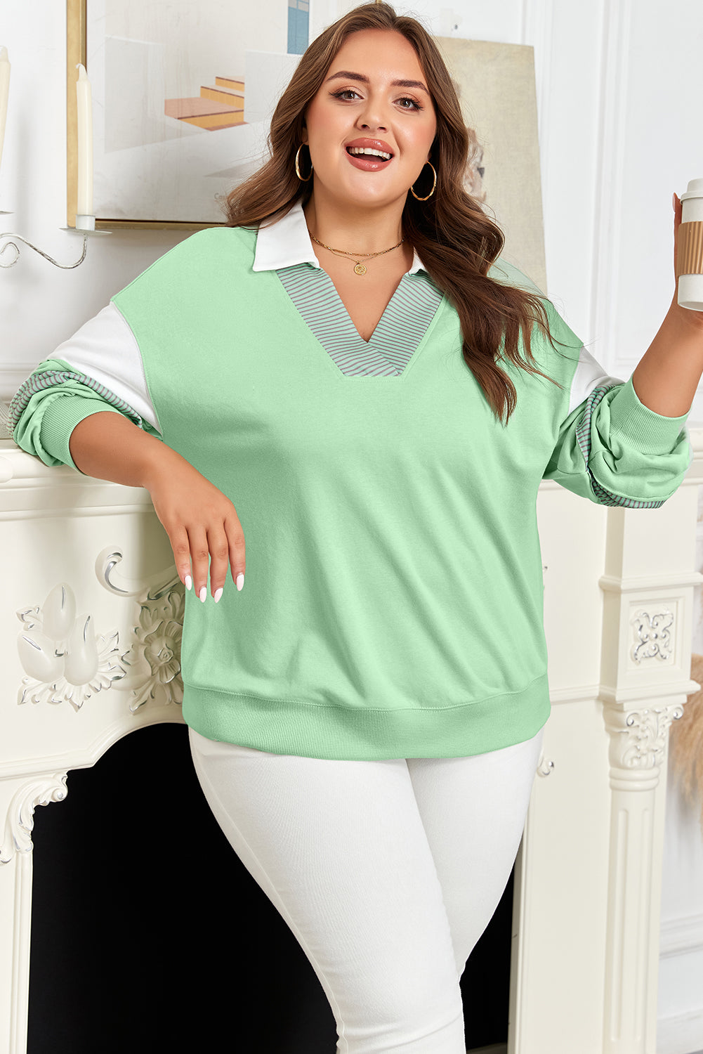 Fresh Meadow Colorblock Pullover
