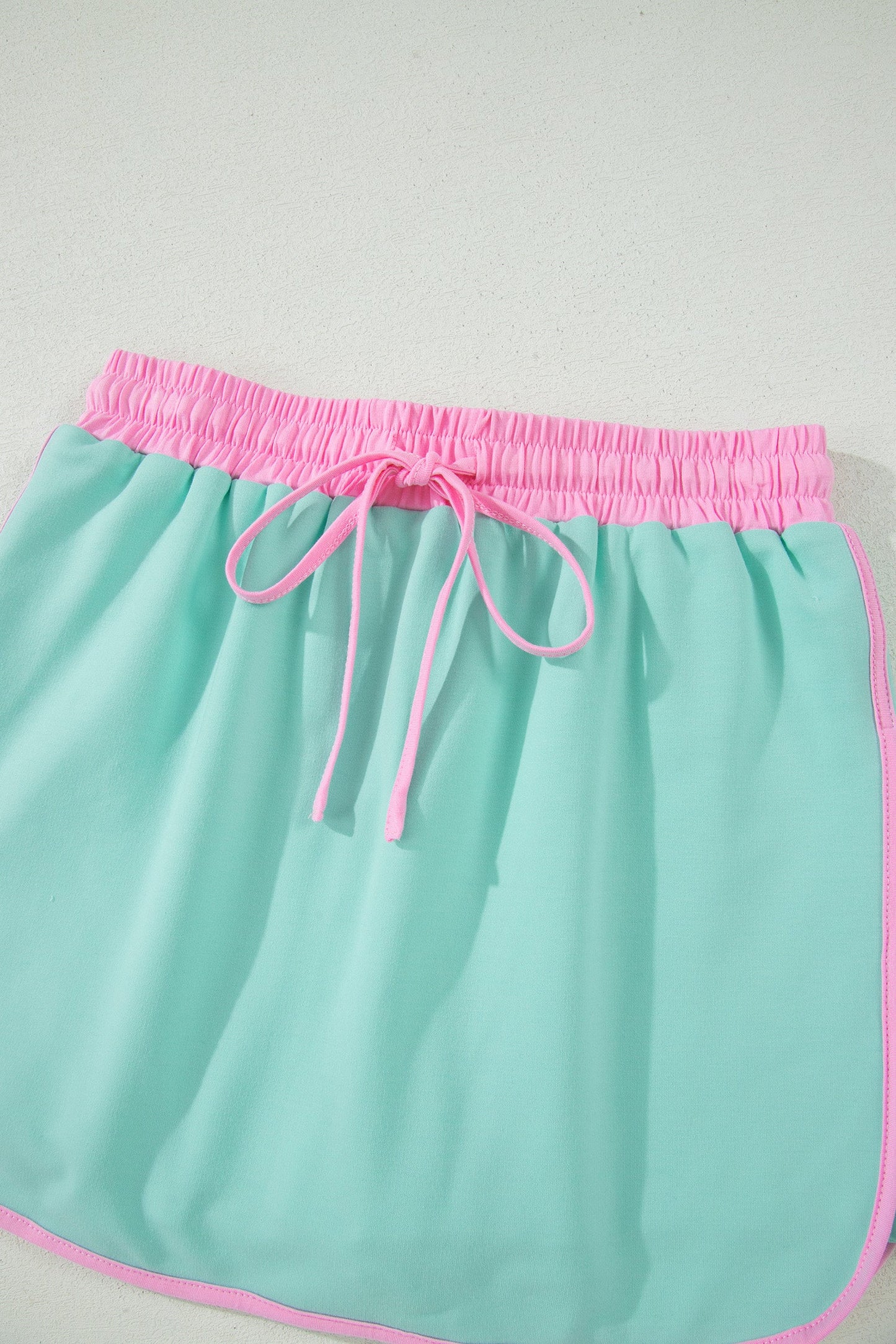 Pink Pop Colorblock Skort Set