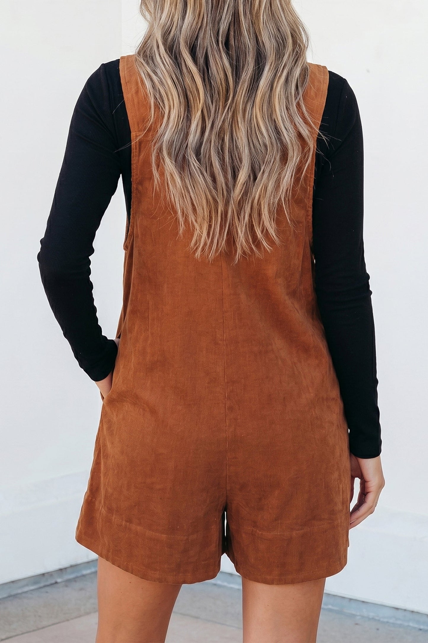 The Cinnamon Creek Corduroy Romper