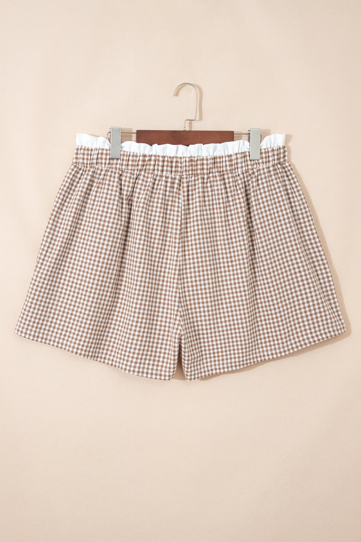 Sweet Gingham Ruffle Shorts