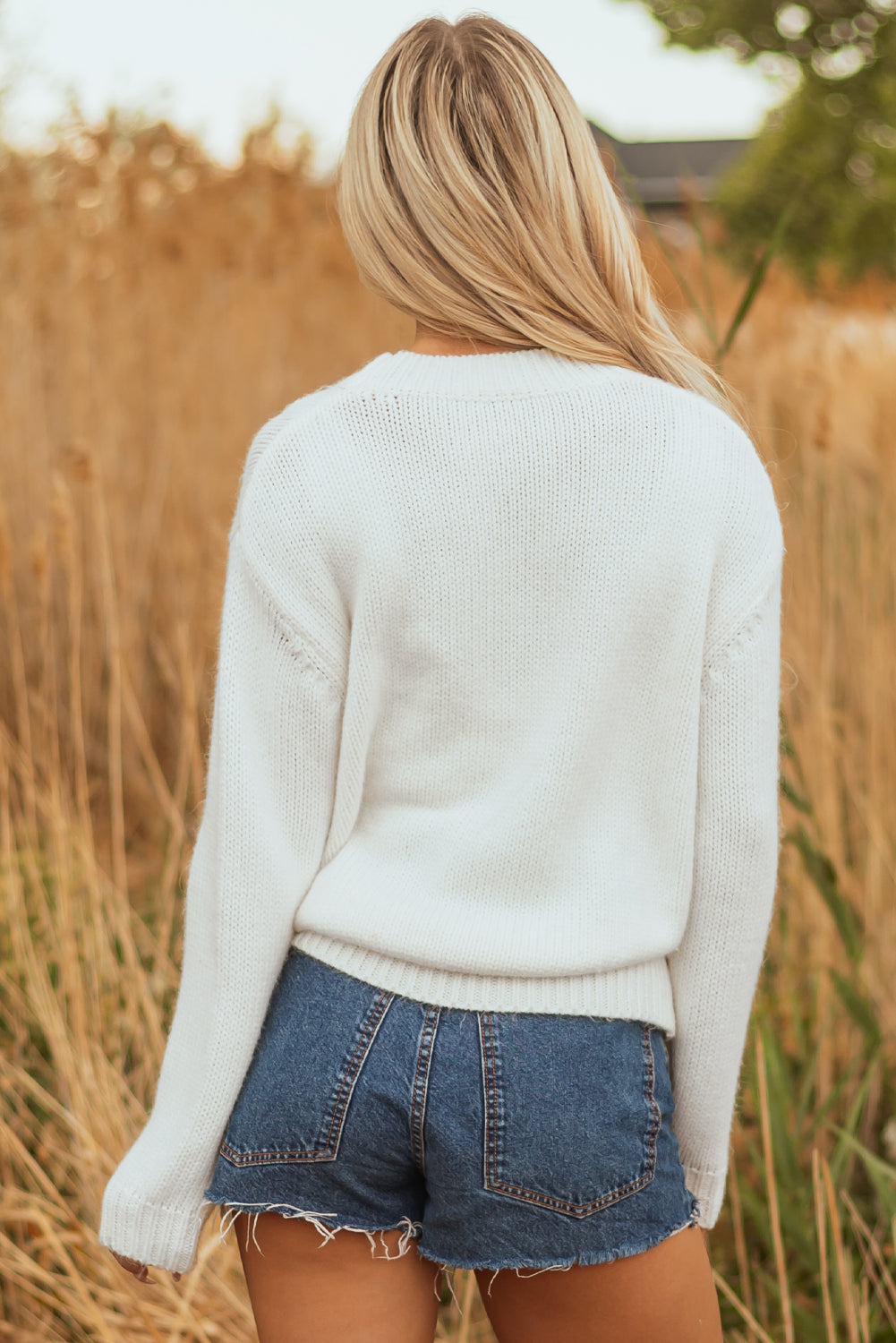Cowgirl Boots Bow Sweater