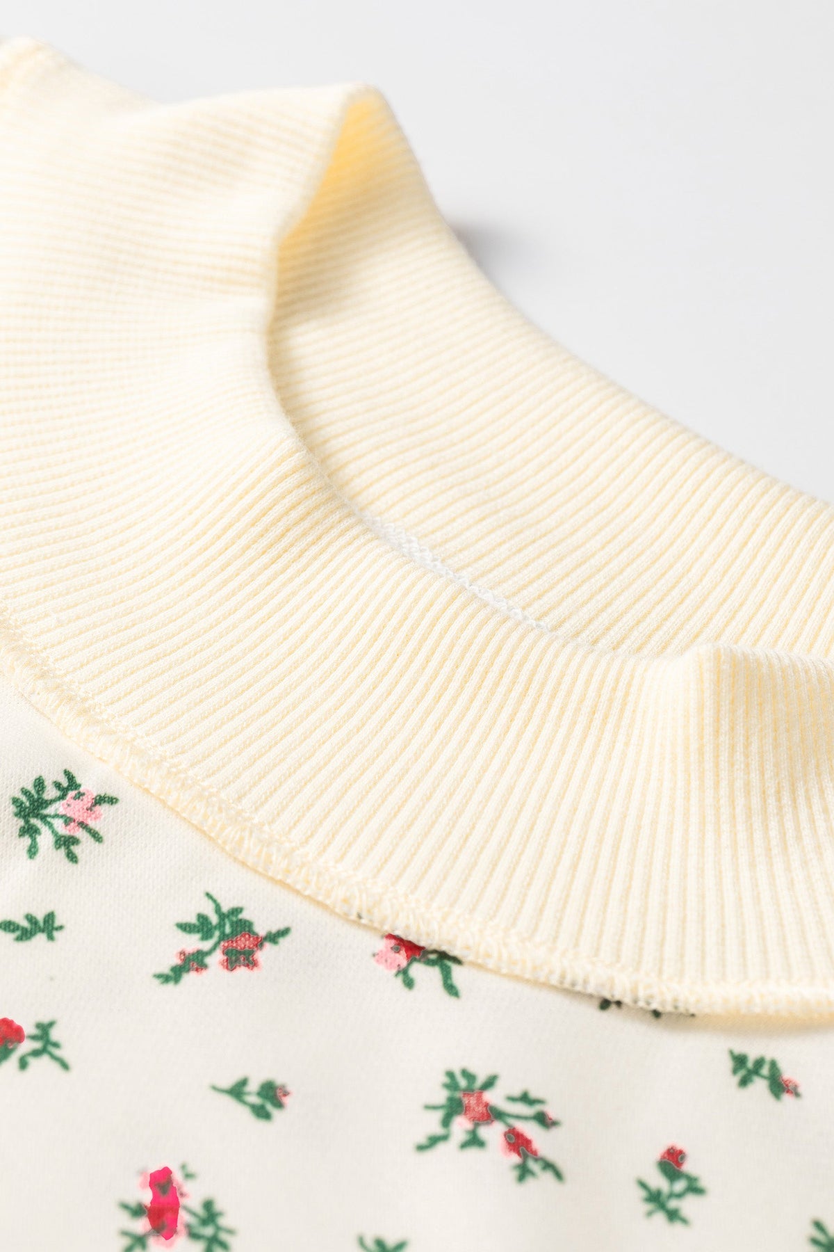 Meadow Mornings Floral Pullover