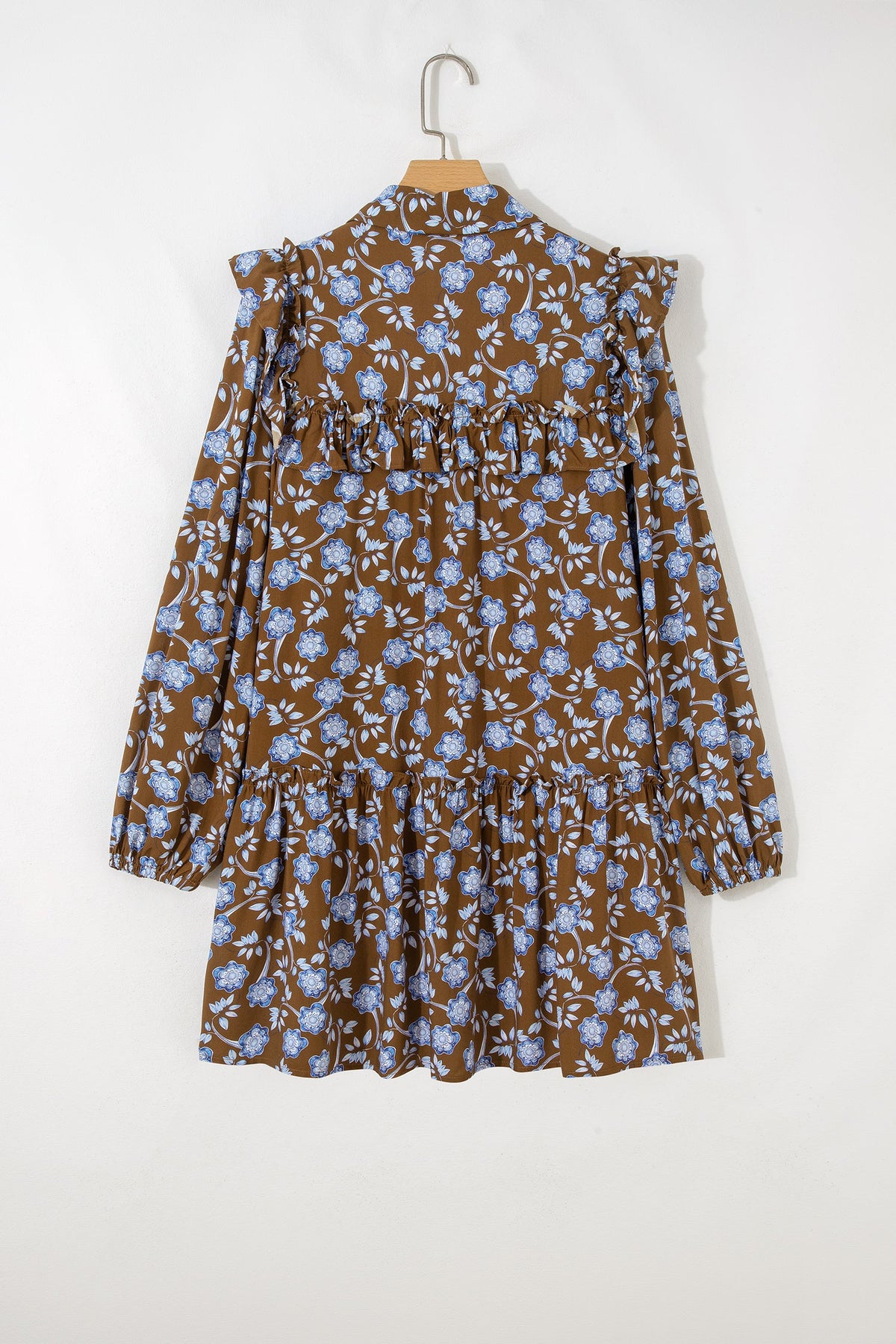 Bluebonnet & Bourbon Ruffle Dress