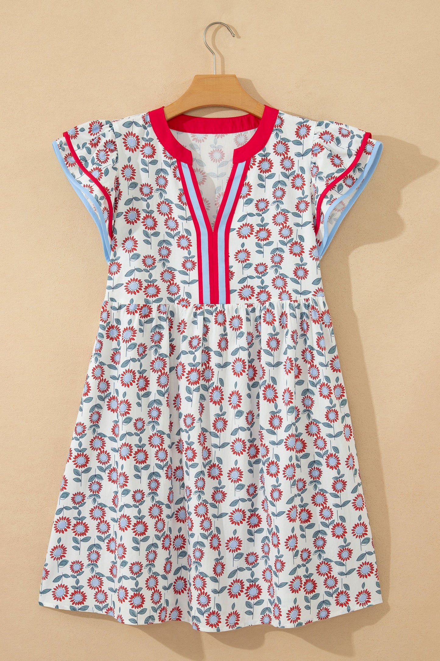 Bluebonnet Breeze Mini Dress
