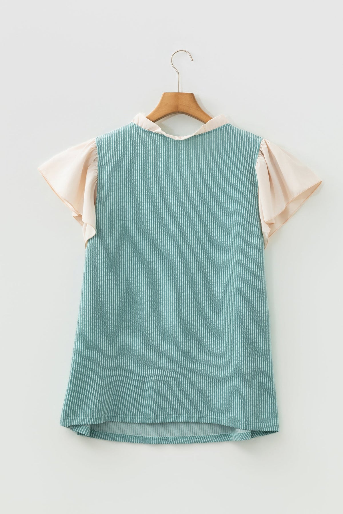 Ranch Day Contrast Ribbed Top
