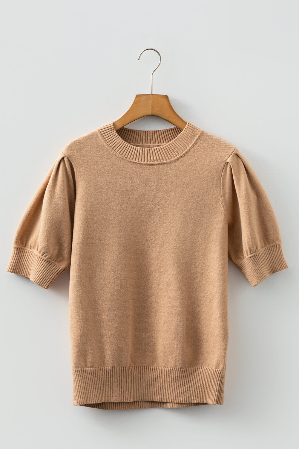 Sundown Puff Sleeve Knit Top