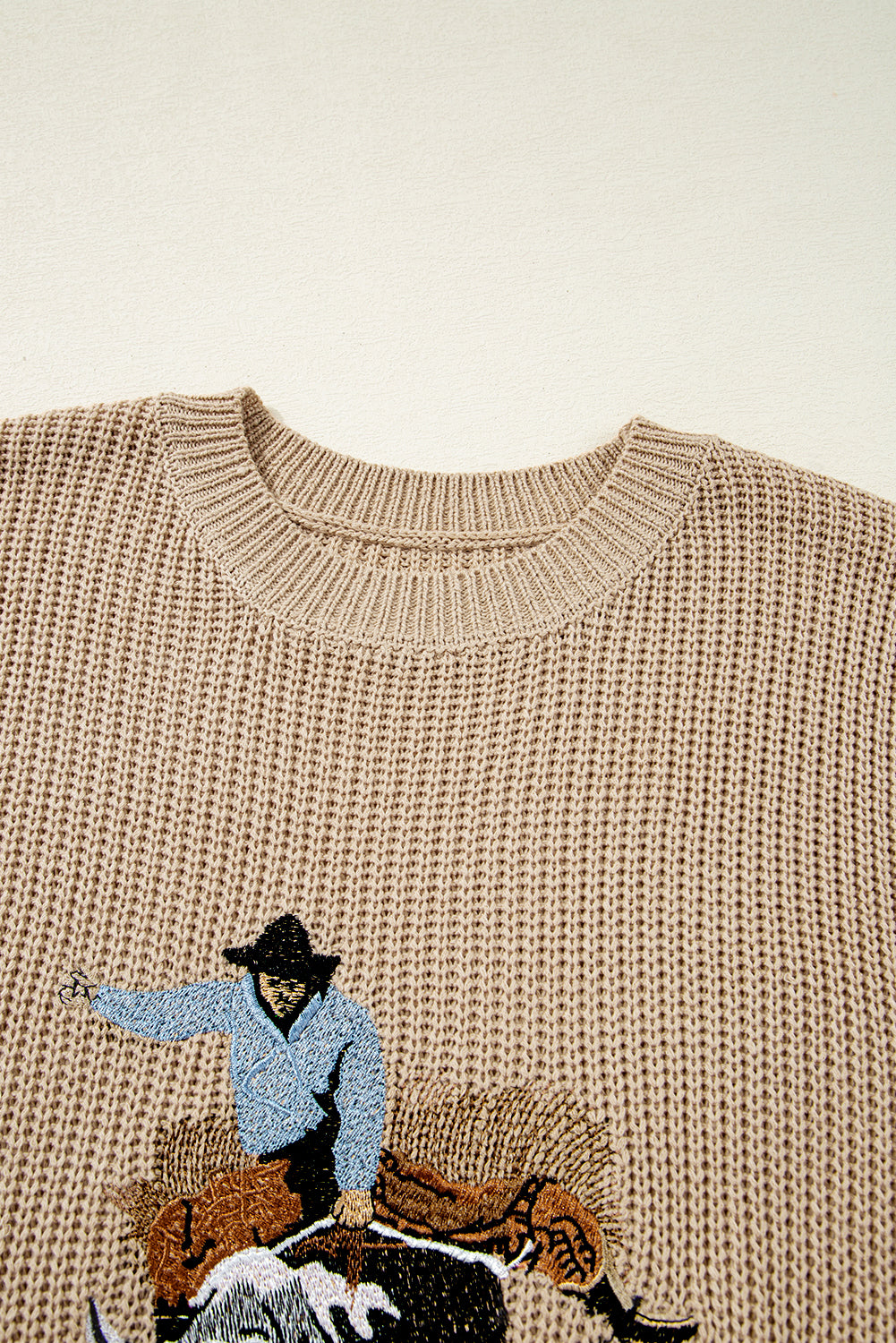 Saddle Up Embroidered Sweater Vest