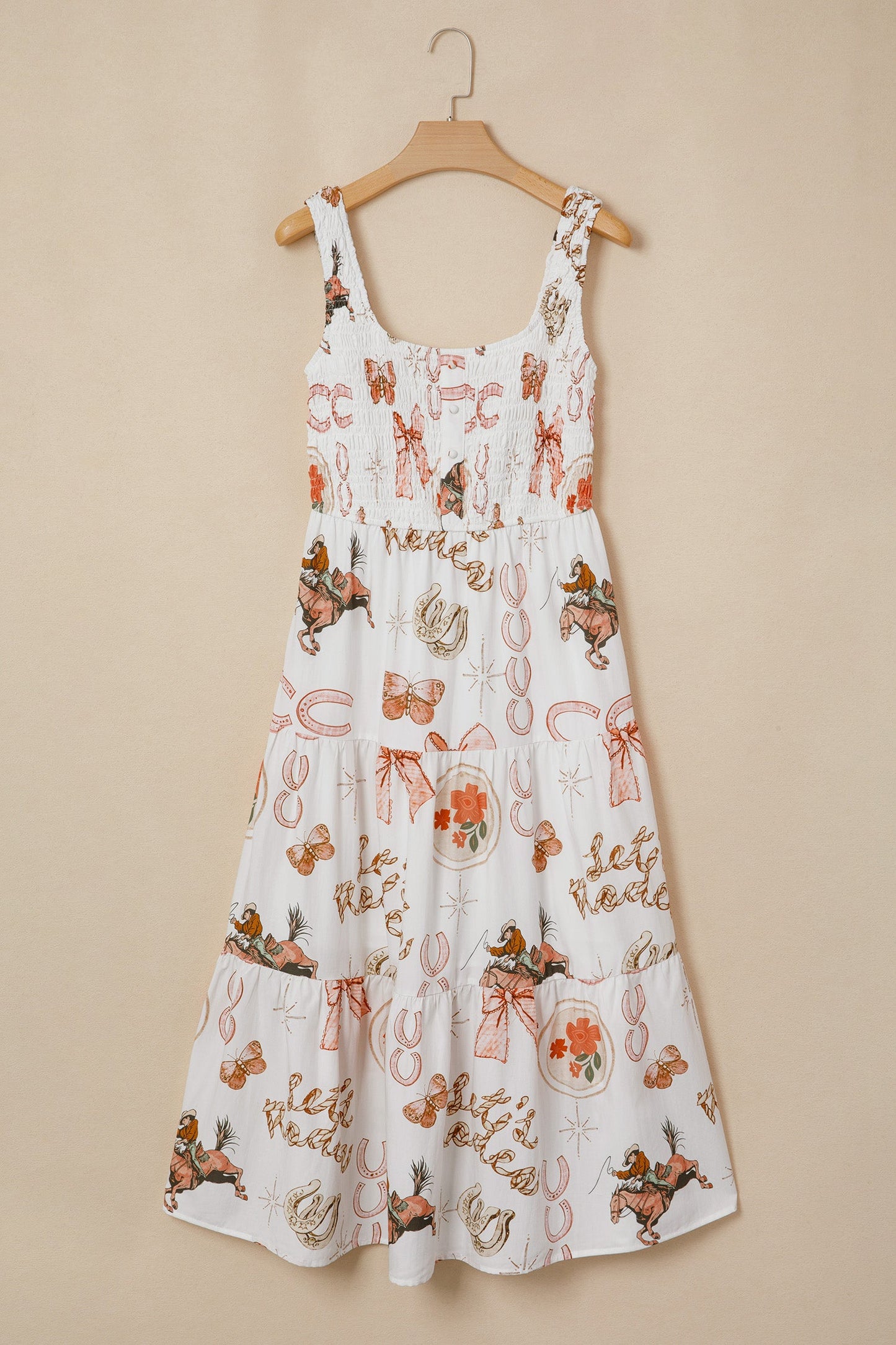 Lucky Horseshoe Midi Dress