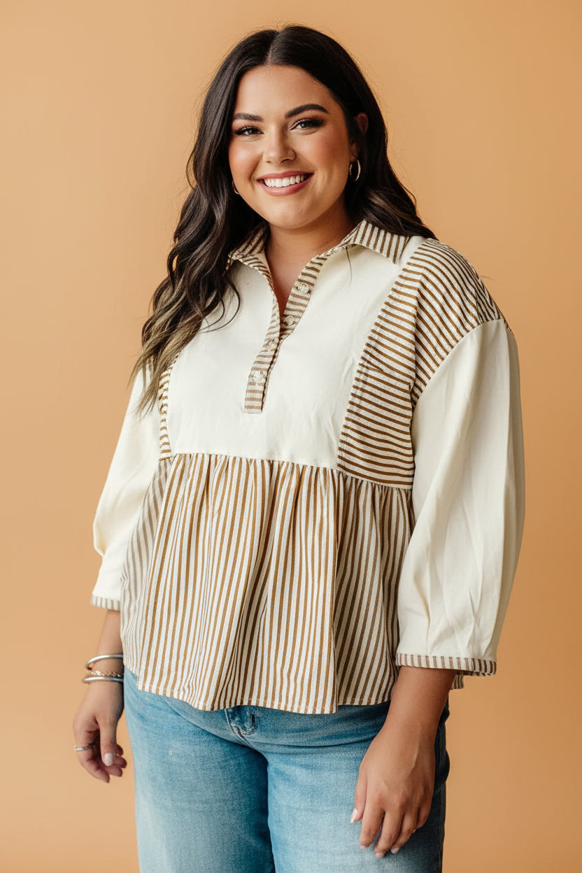 Sunday Ranch Stripe Blouse