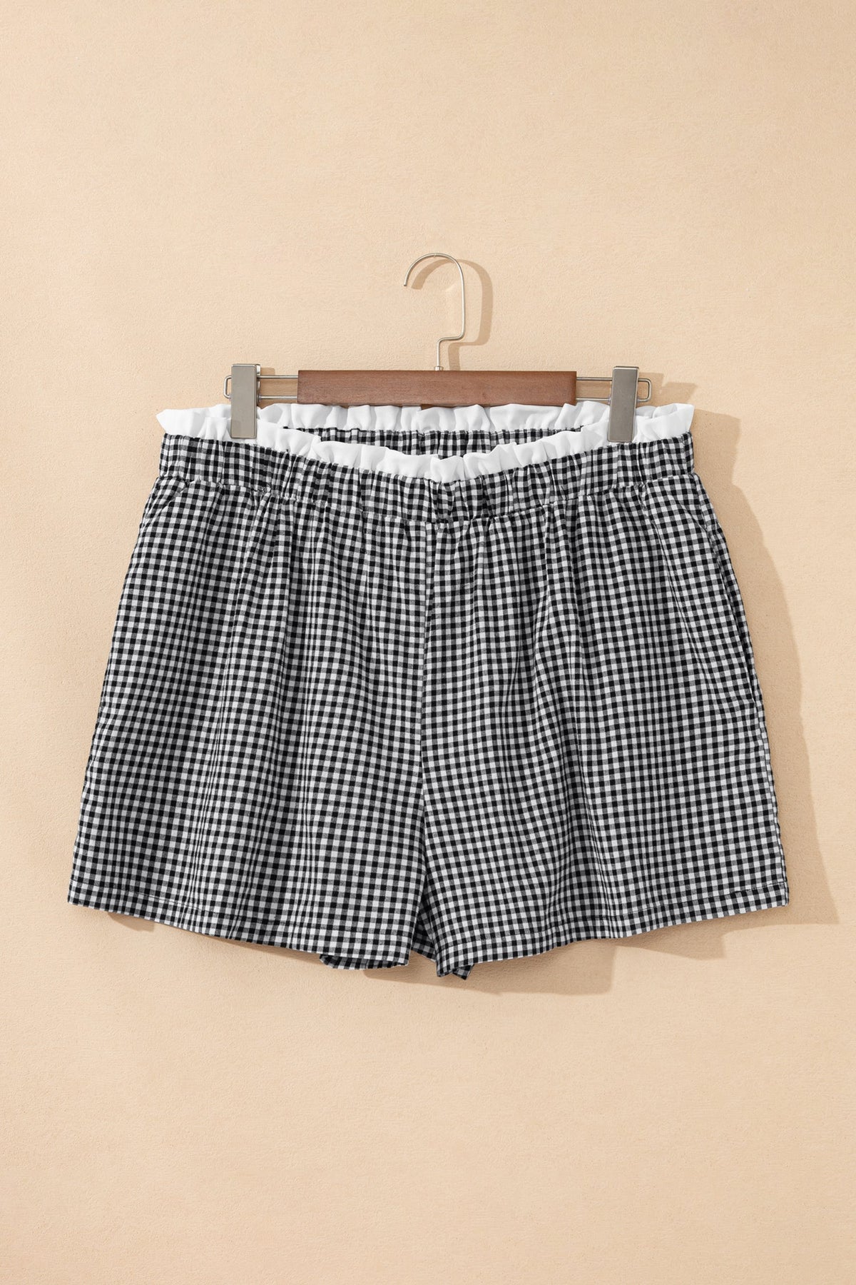 Sweet Gingham Ruffle Shorts
