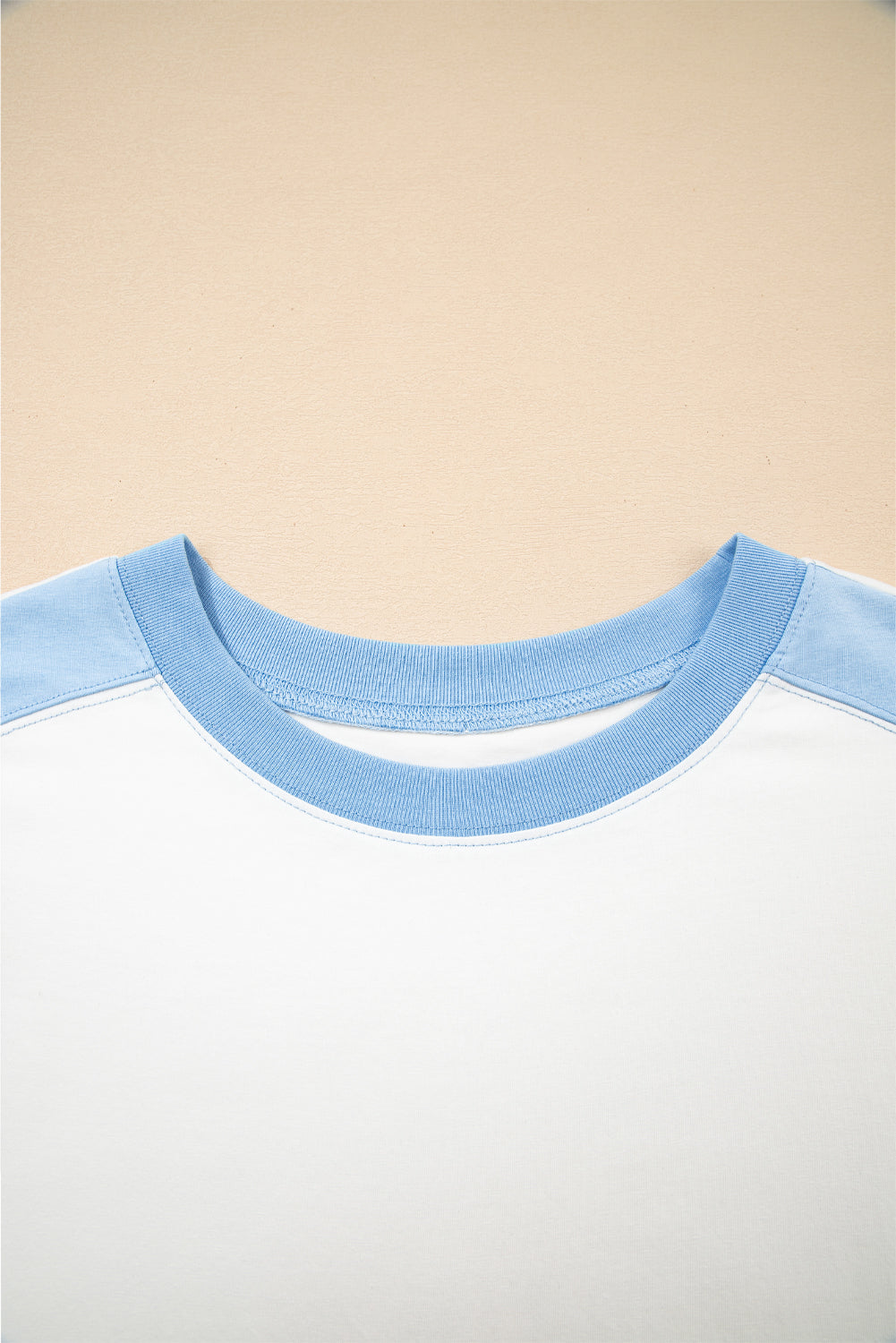 Ranch Day Colorblock Exposed Seam Tee