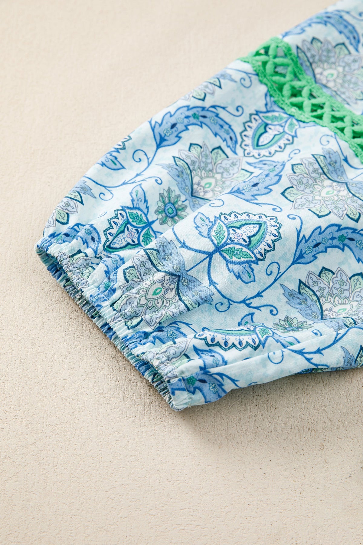 Blue Belle Paisley Mini Dress