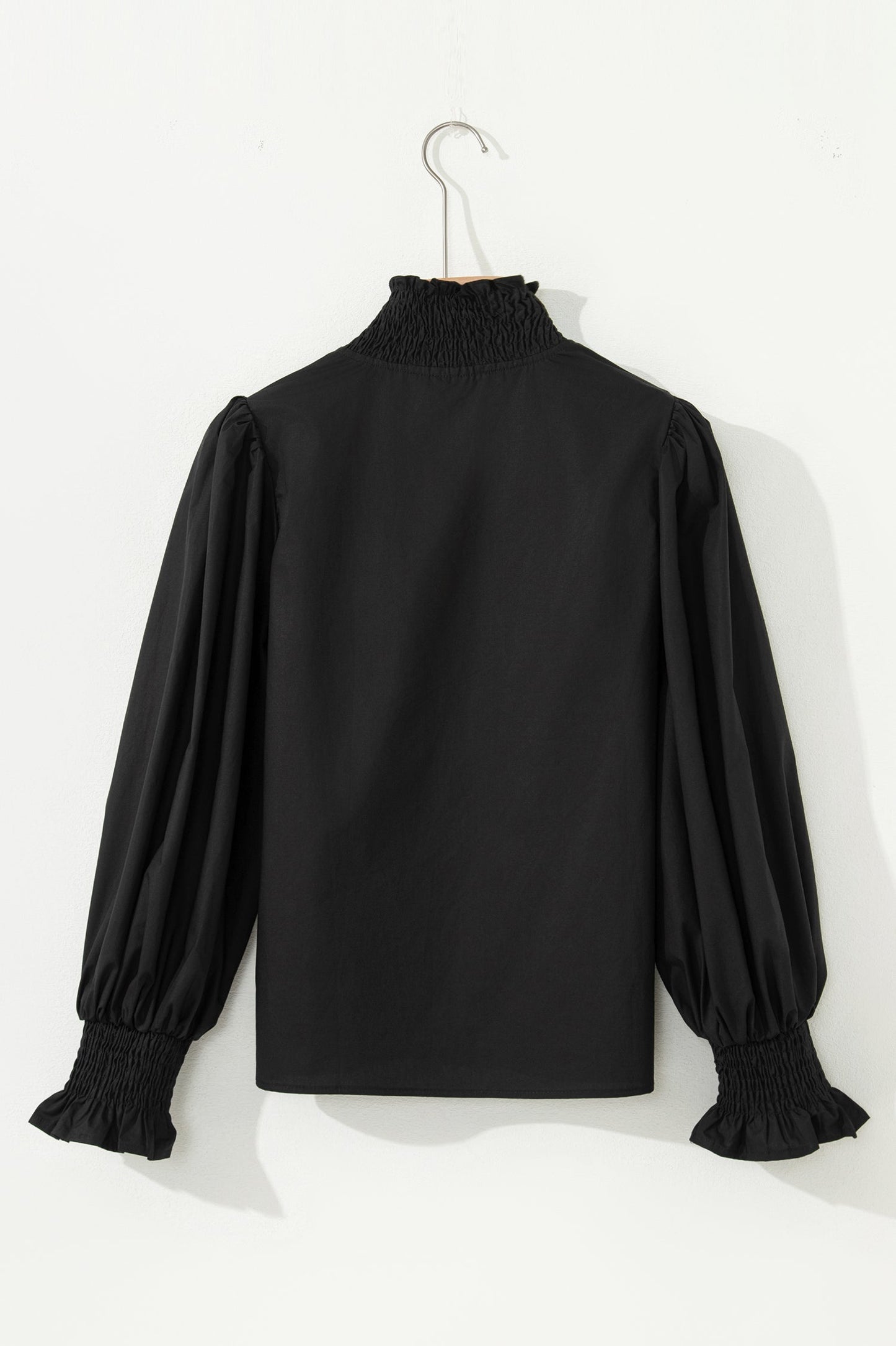 Wildwood Leopard Trim Blouse