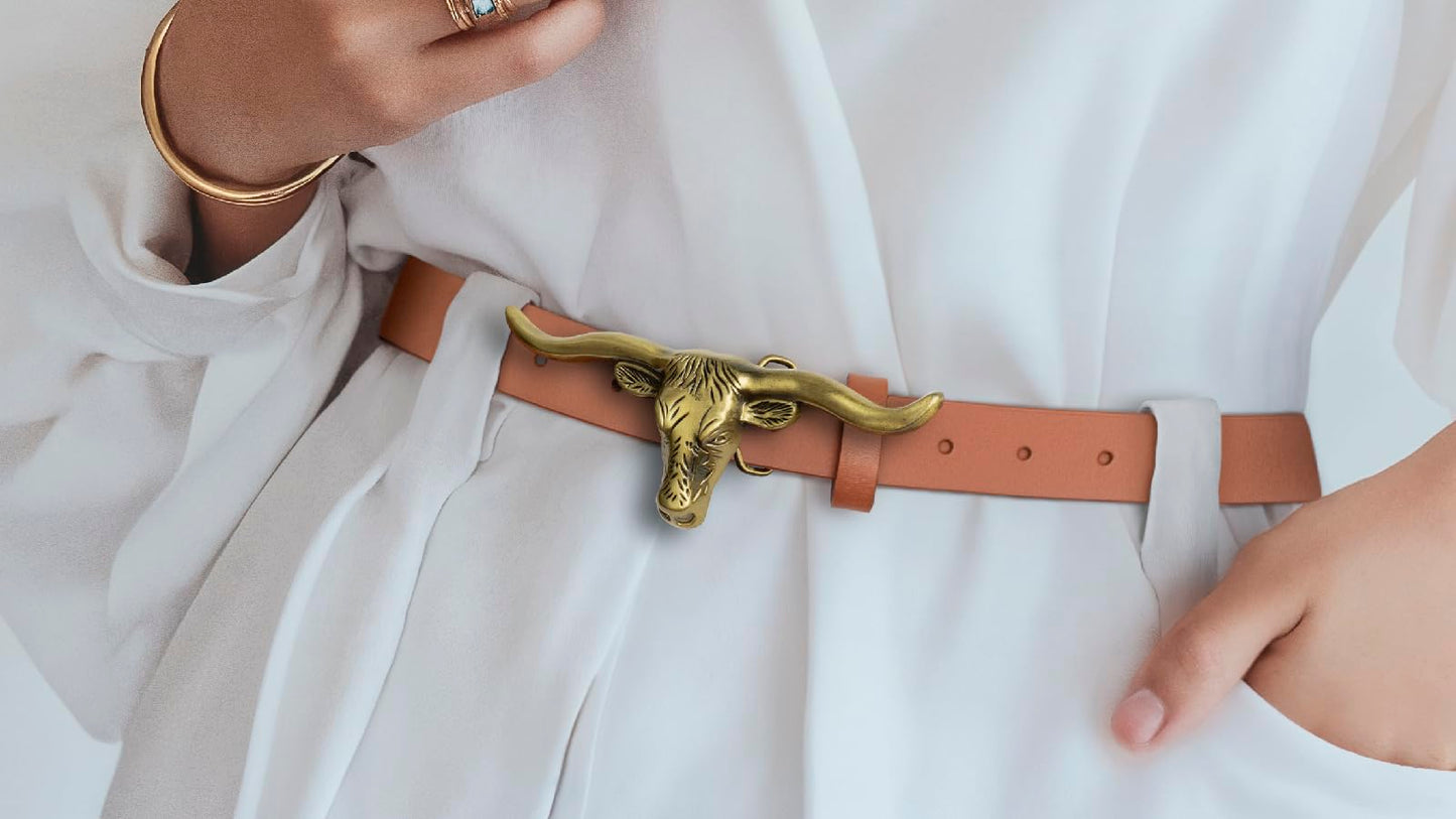 The Longhorn Belle Statement Belt