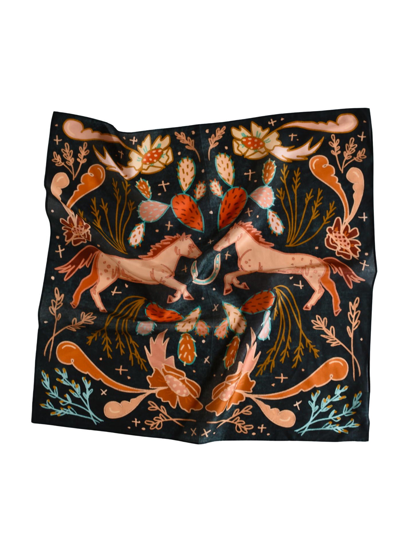 Wild Horse Prairies Silk & Tencel Wild Rag