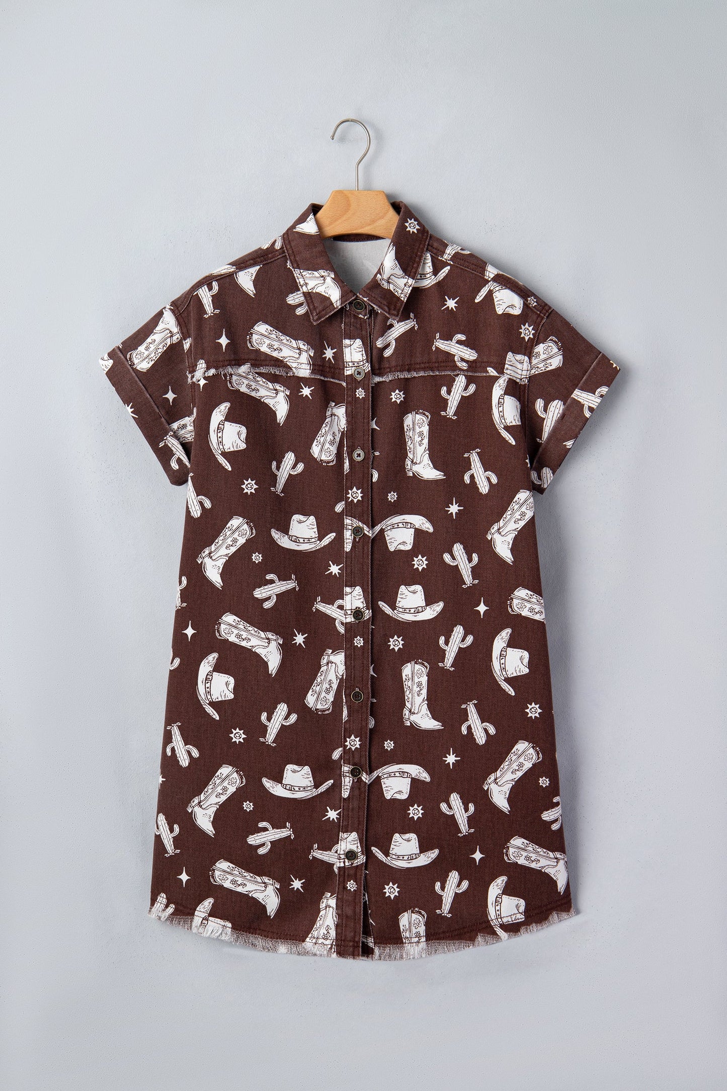 Saddle & Sage Western Denim Dress