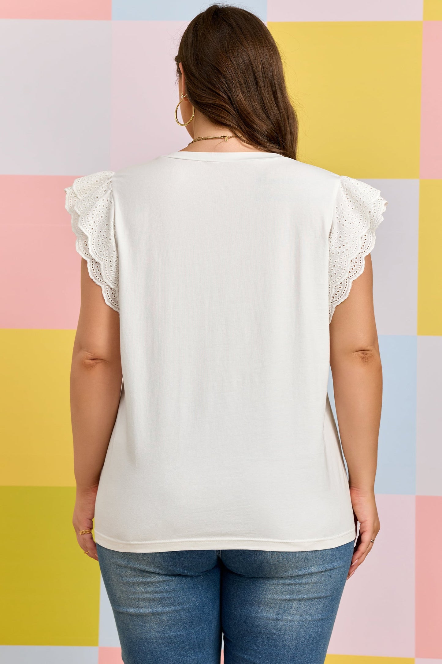 Sweet Magnolia Lace Tee