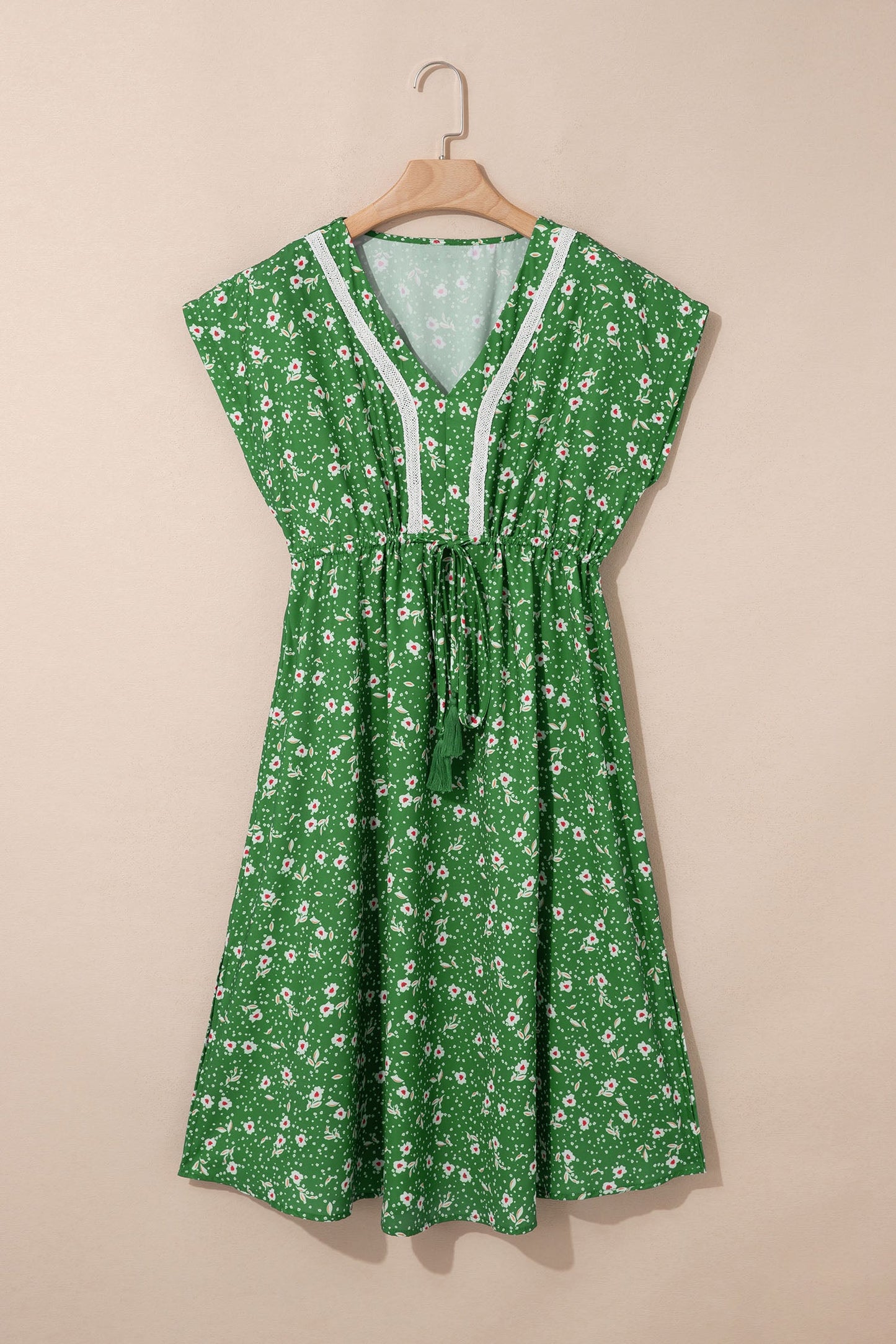 Meadow Belle Embroidered Midi Dress