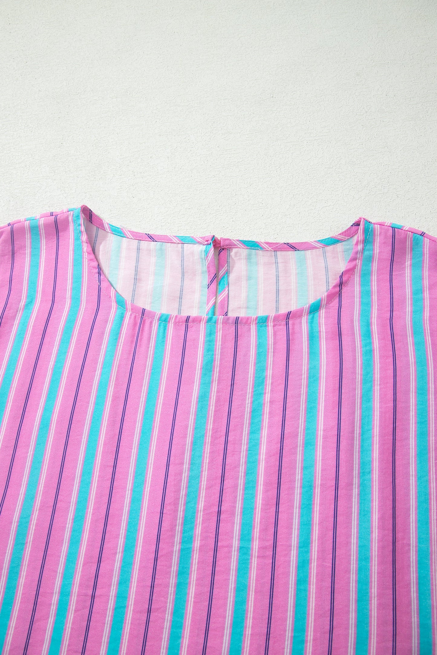 Sunset Stripe Dolman Shorts Set