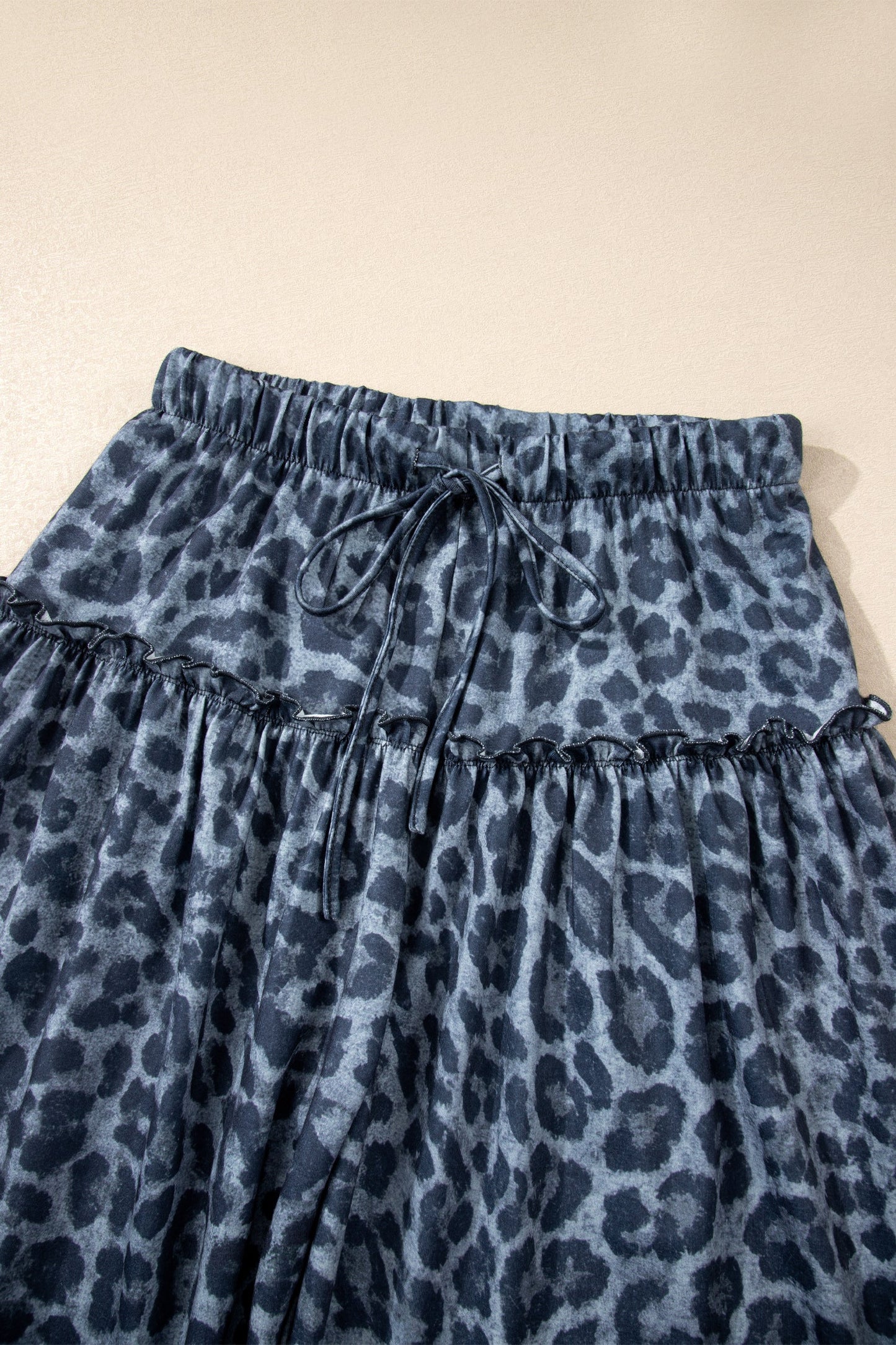 Wild Side Leopard Wide Leg Pants