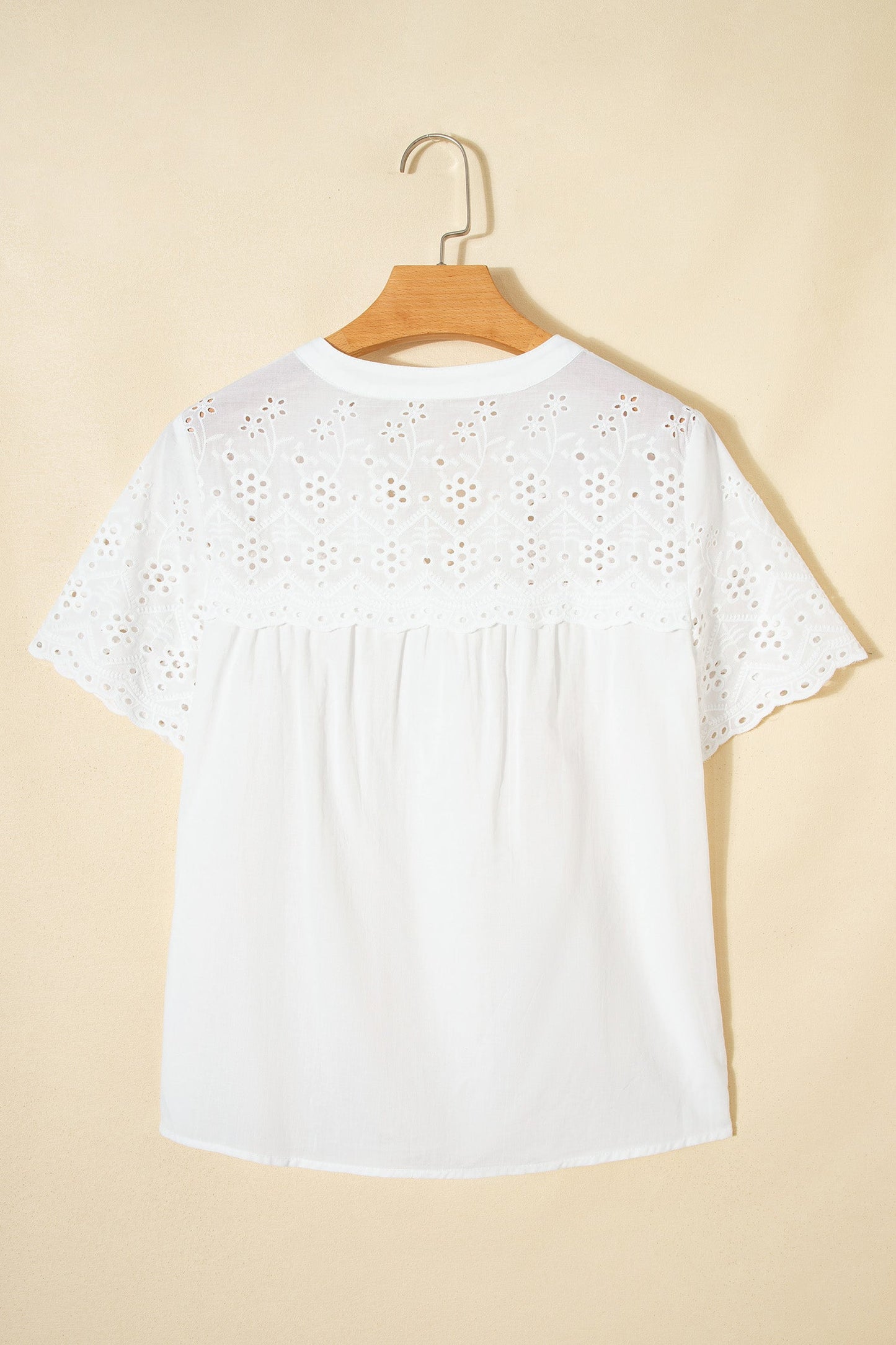 Southern Grace Eyelet Blouse