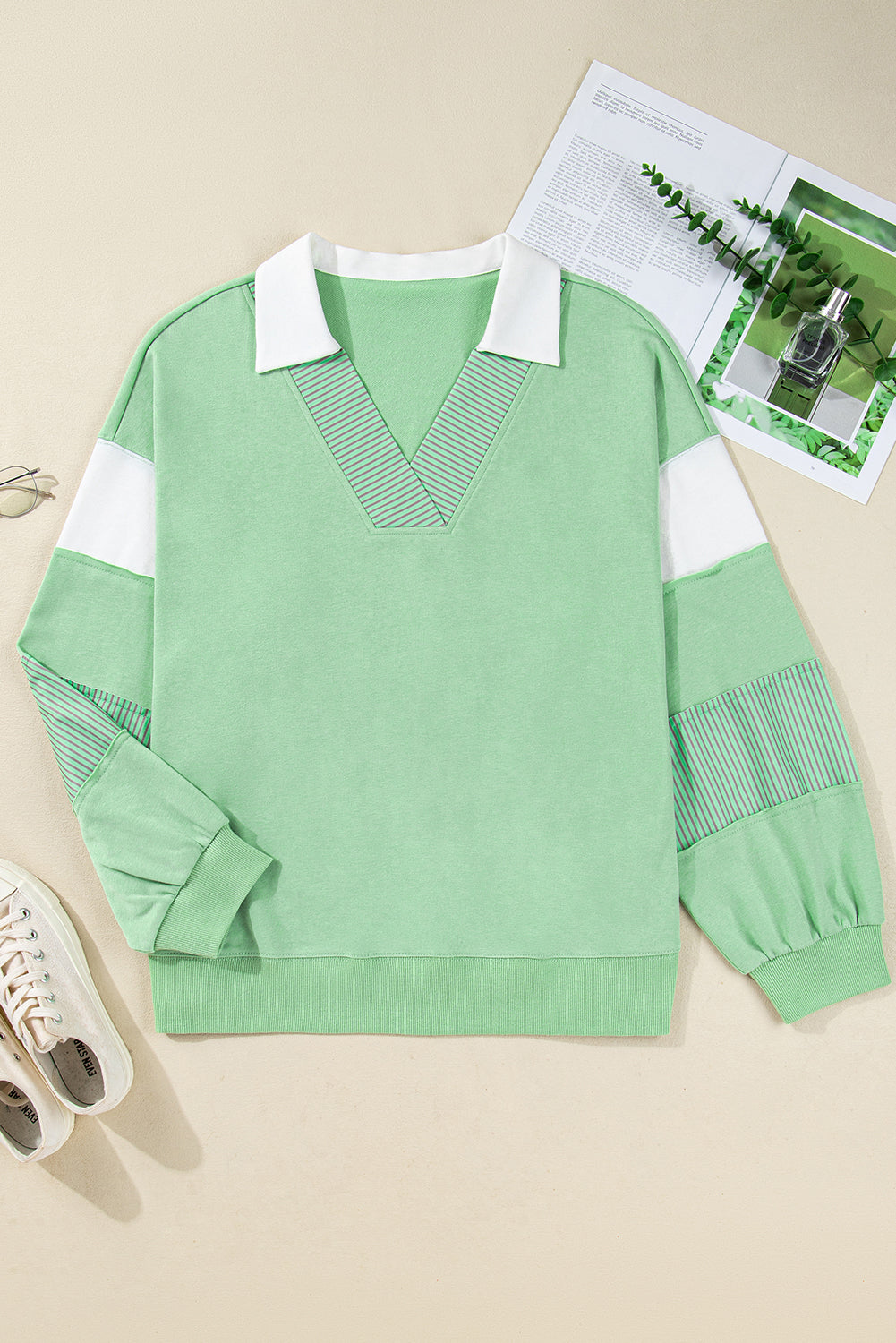 Fresh Meadow Colorblock Pullover