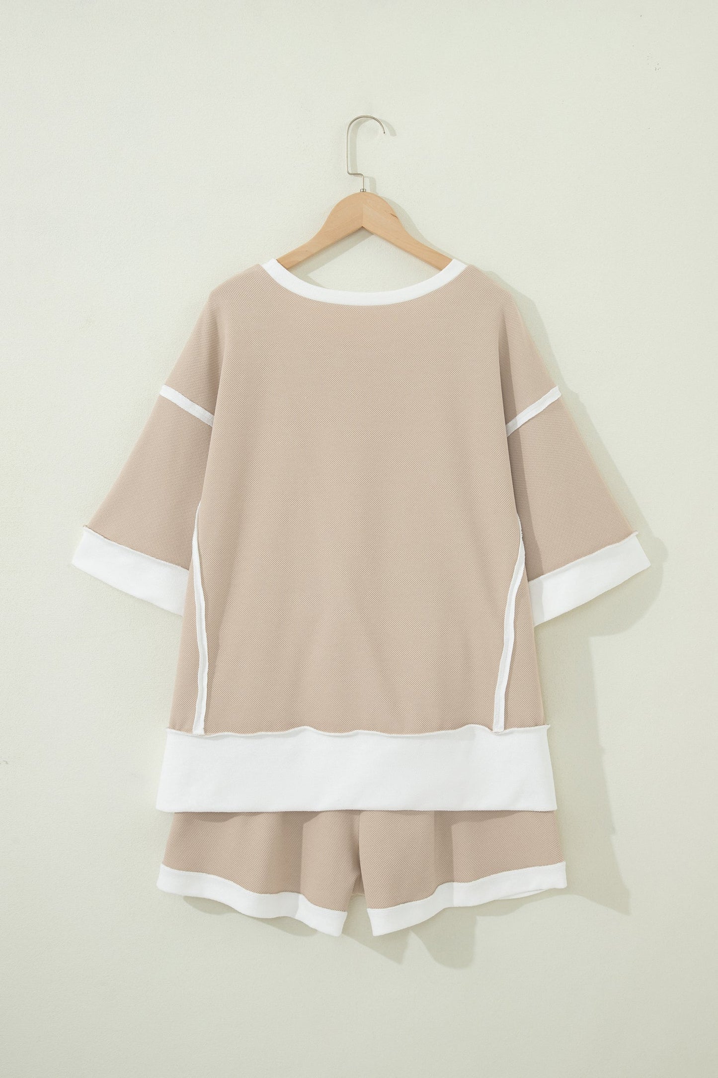 Sundown Raw Edge Shorts Set