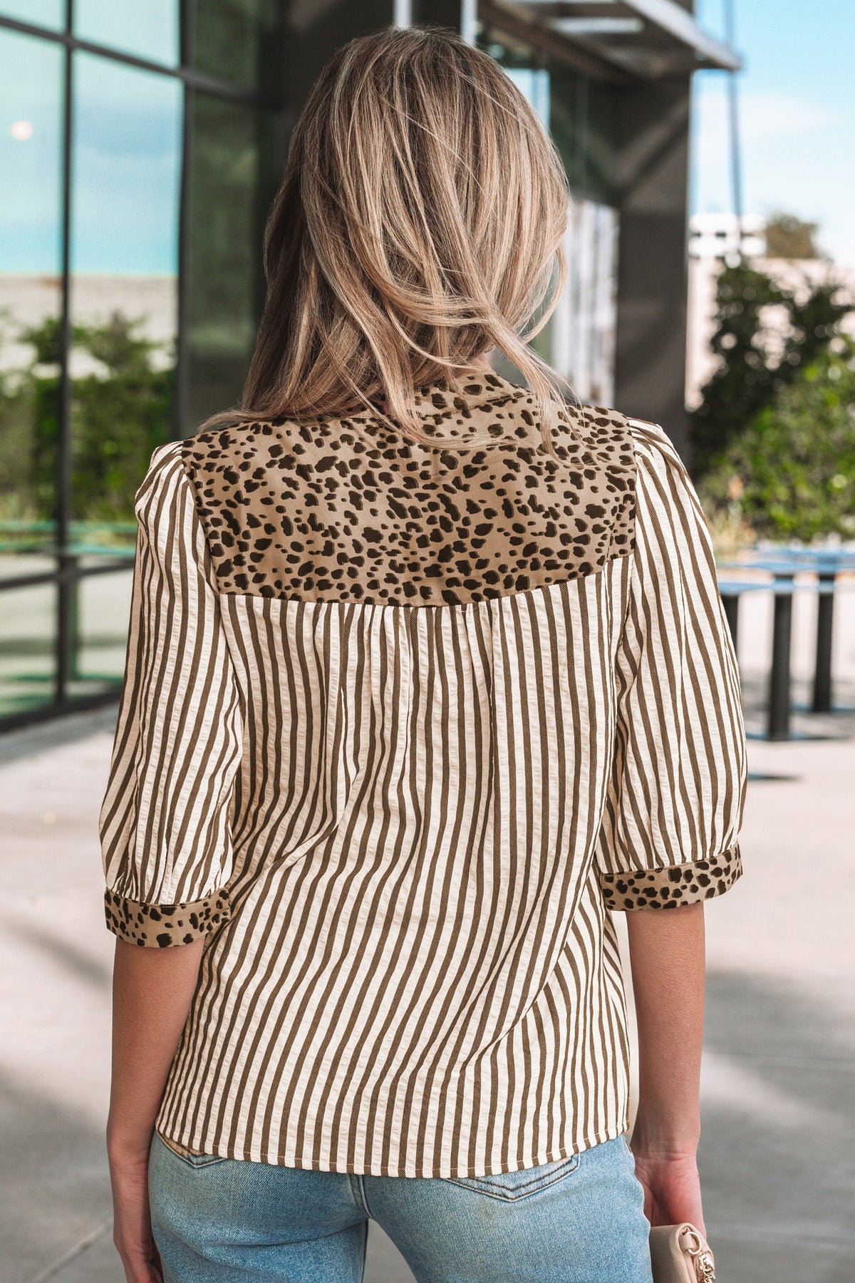 Wild Side Stripe Blouse