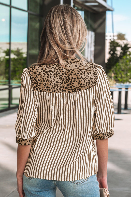 Wild Side Stripe Blouse