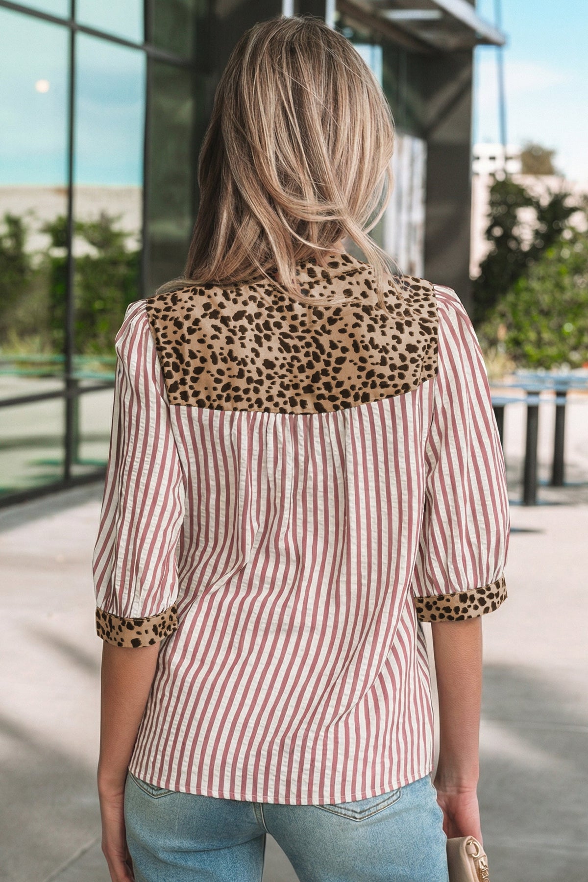 Wild Side Stripe Blouse