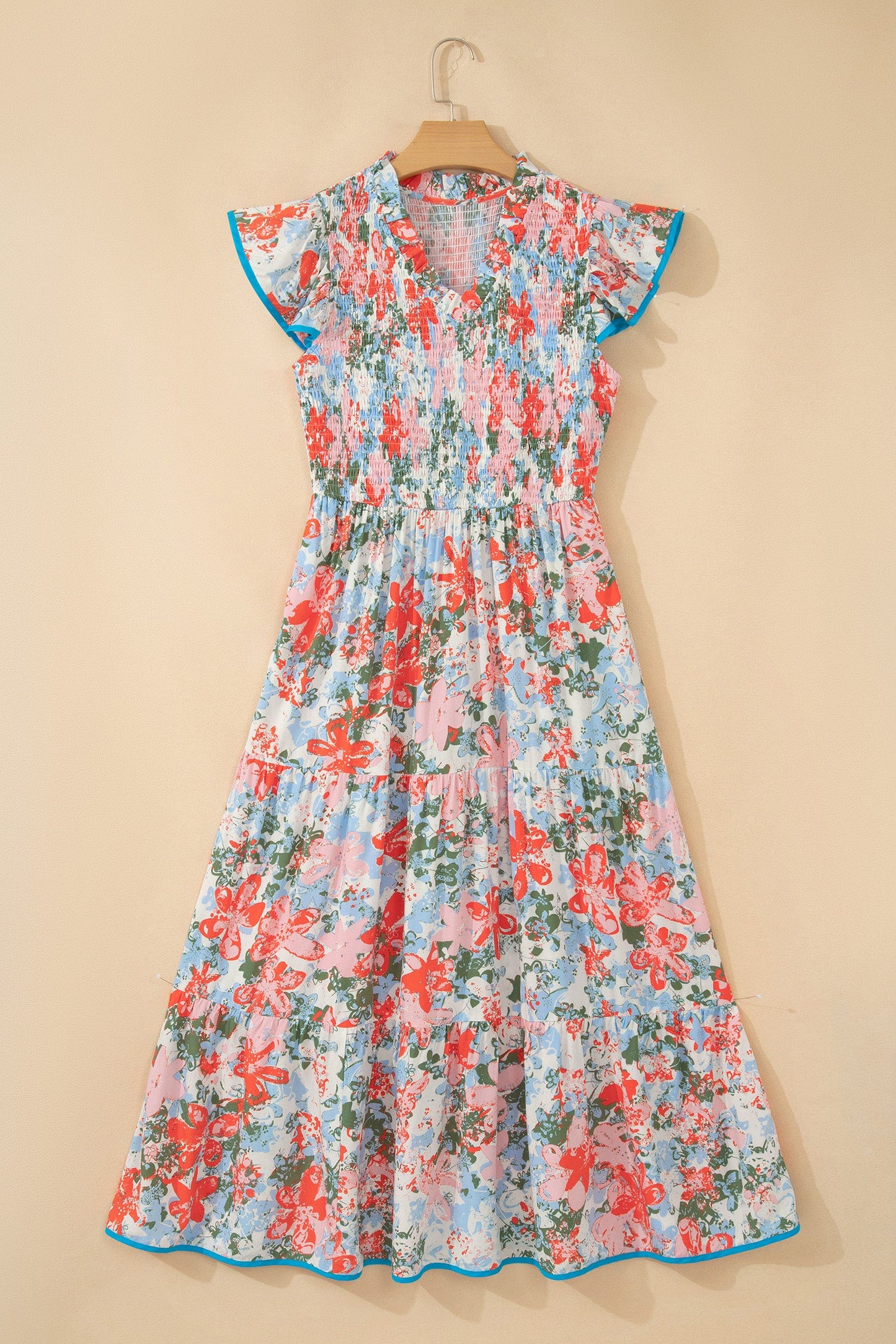 The Bluebonnet Breeze Maxi Dress