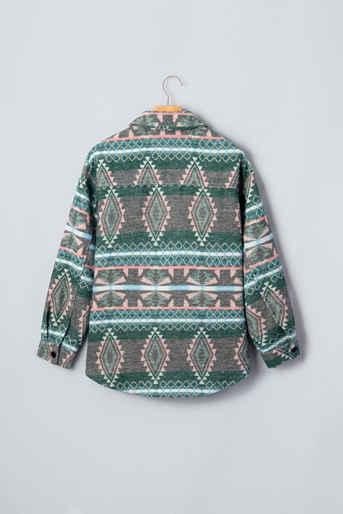 Mesa Sky Western Print Shacket