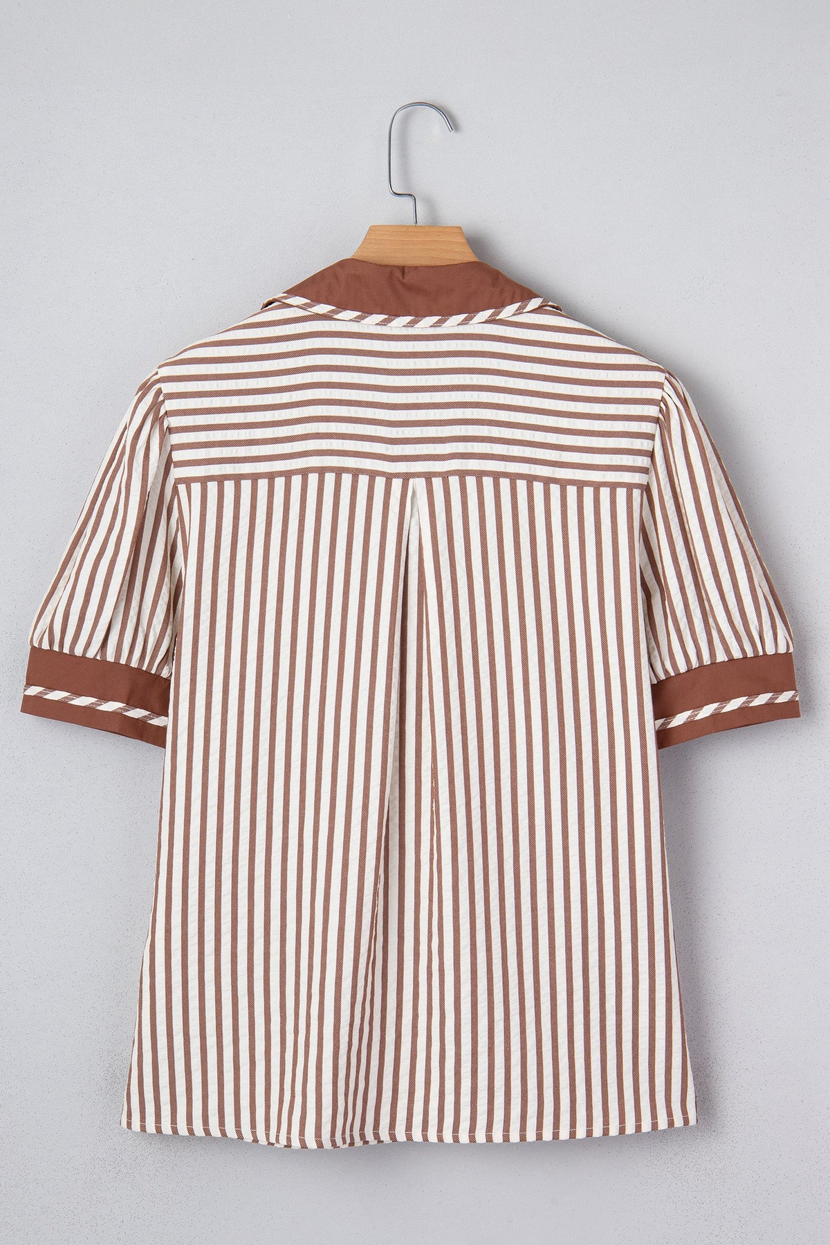 Canyon Stripe Collared Blouse