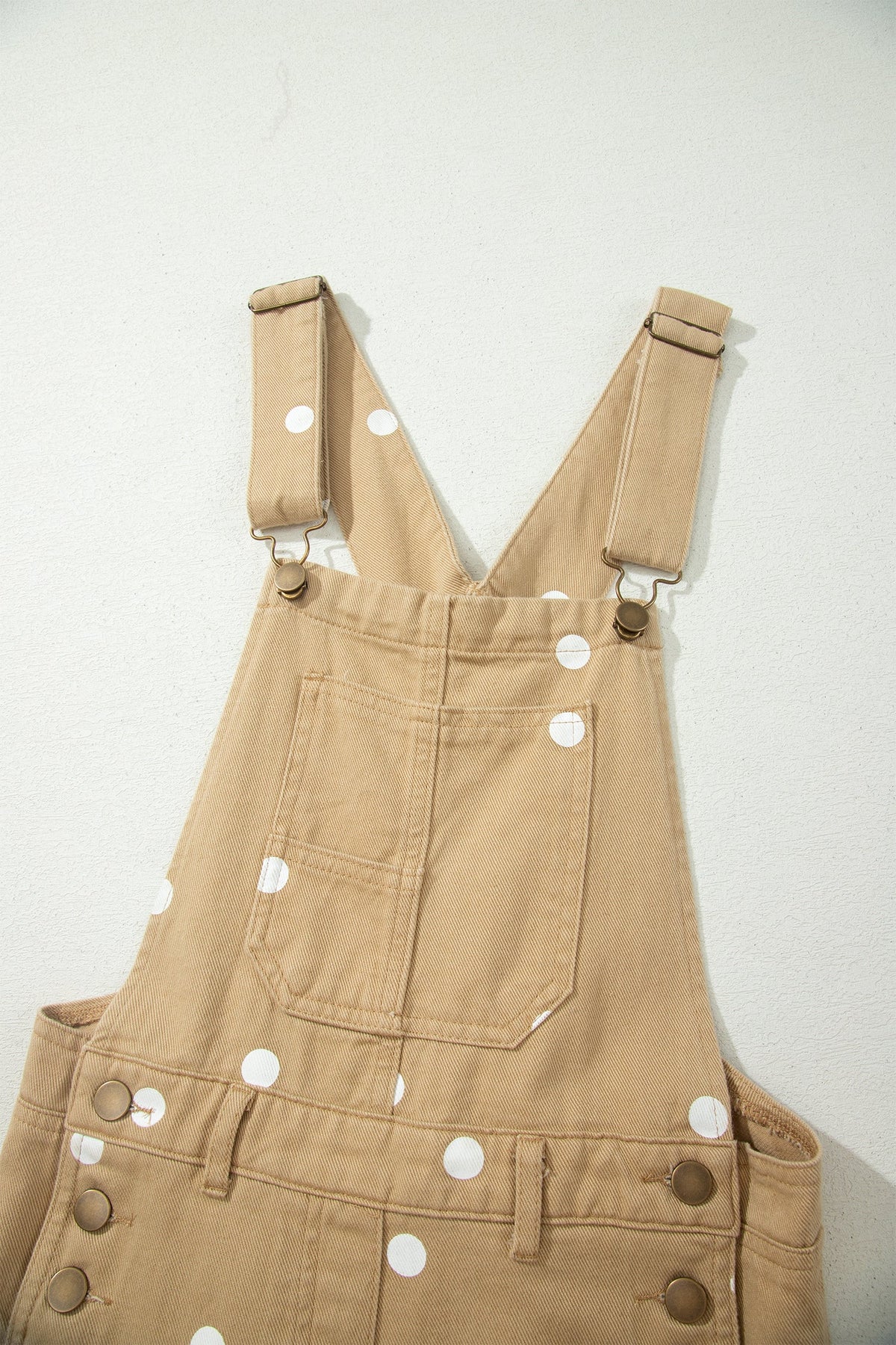 Prairie Dot Denim Overalls