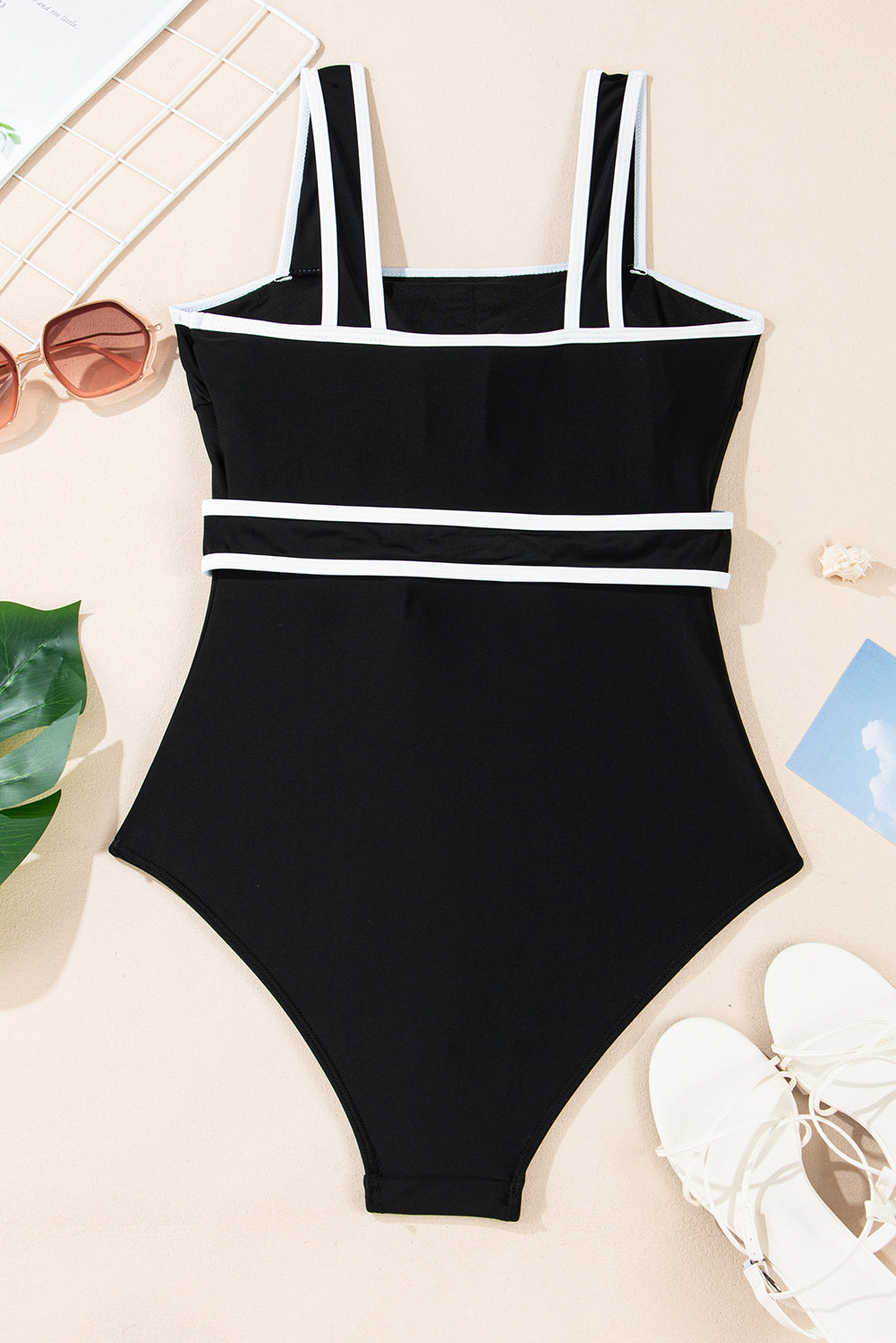 Riviera Belted One-Piece Swimsuit