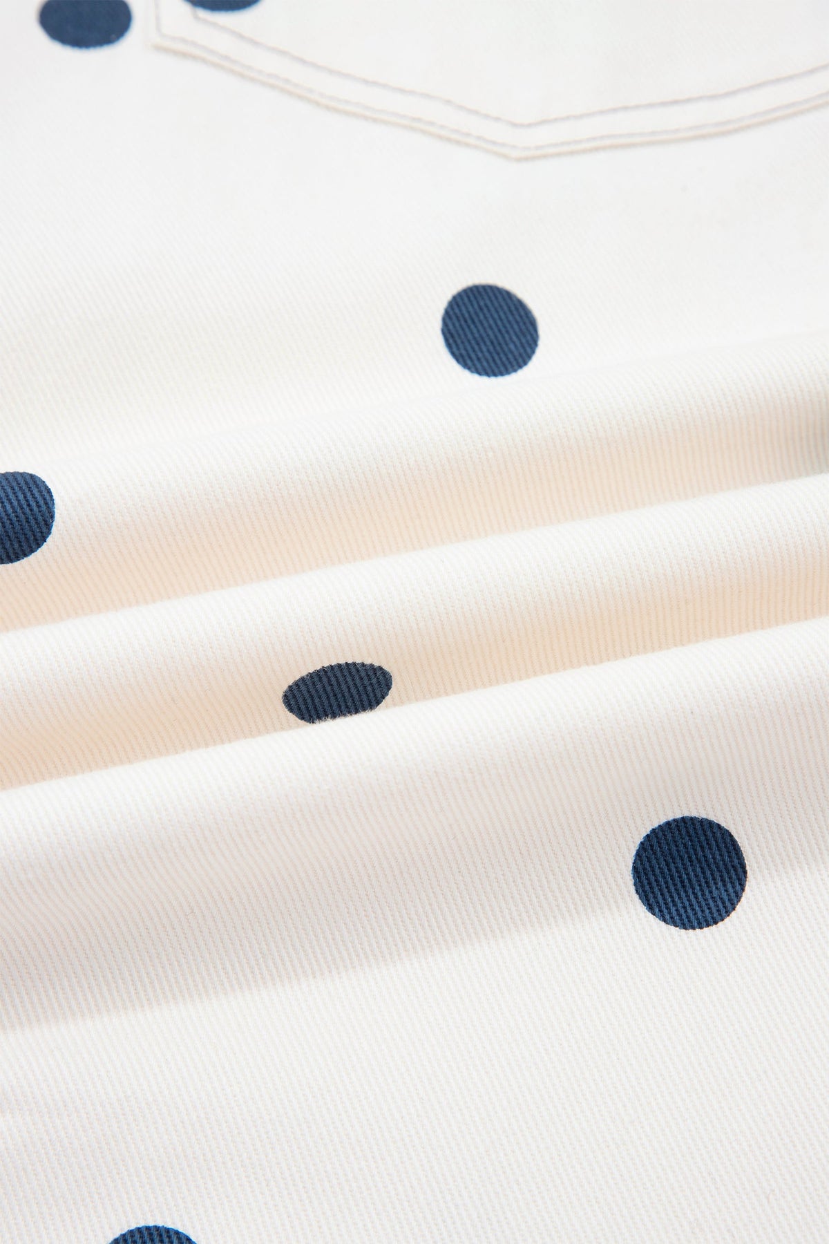 Prairie Dot Denim Overalls