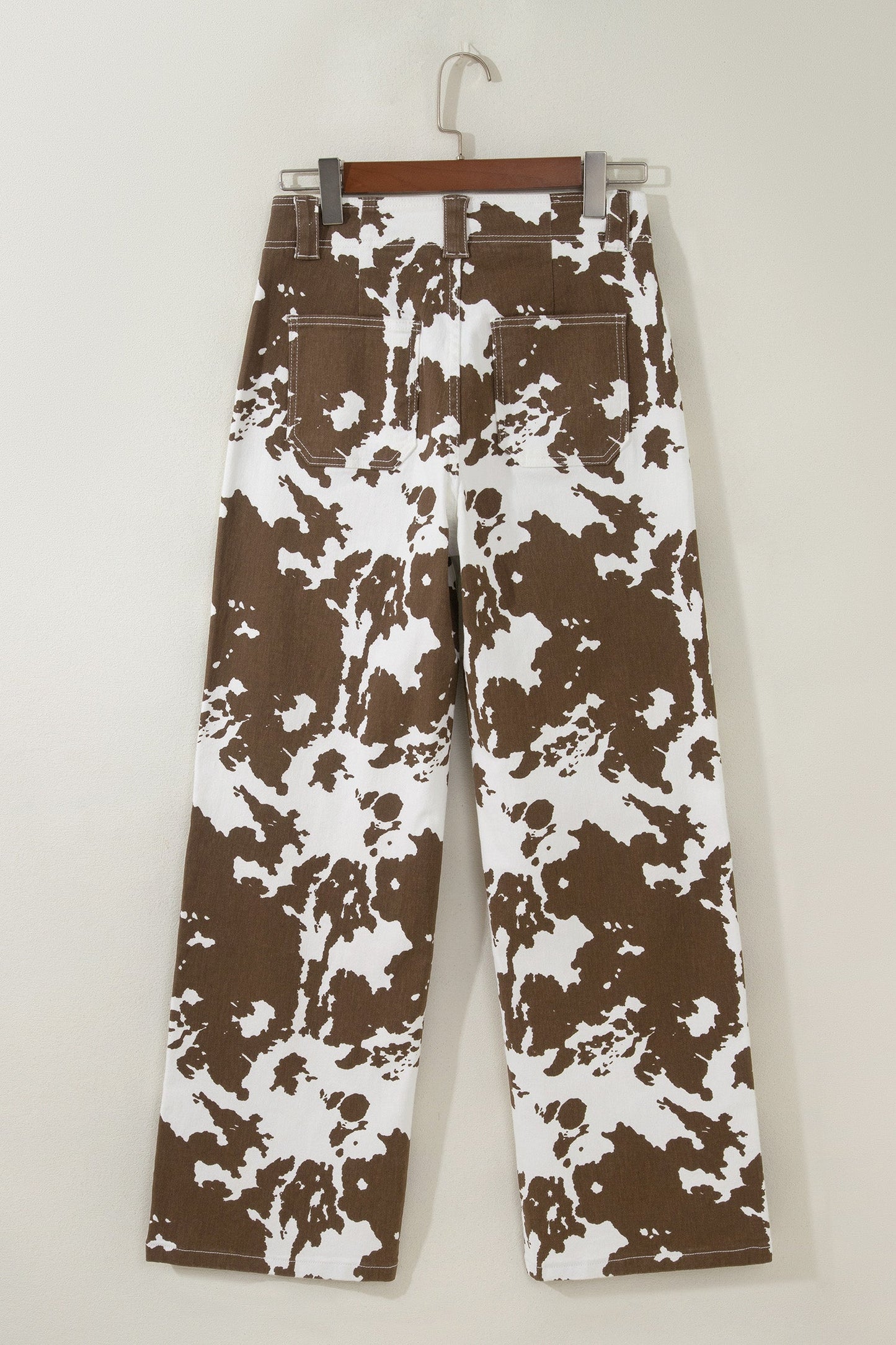 Wild Range Cow Print Jeans