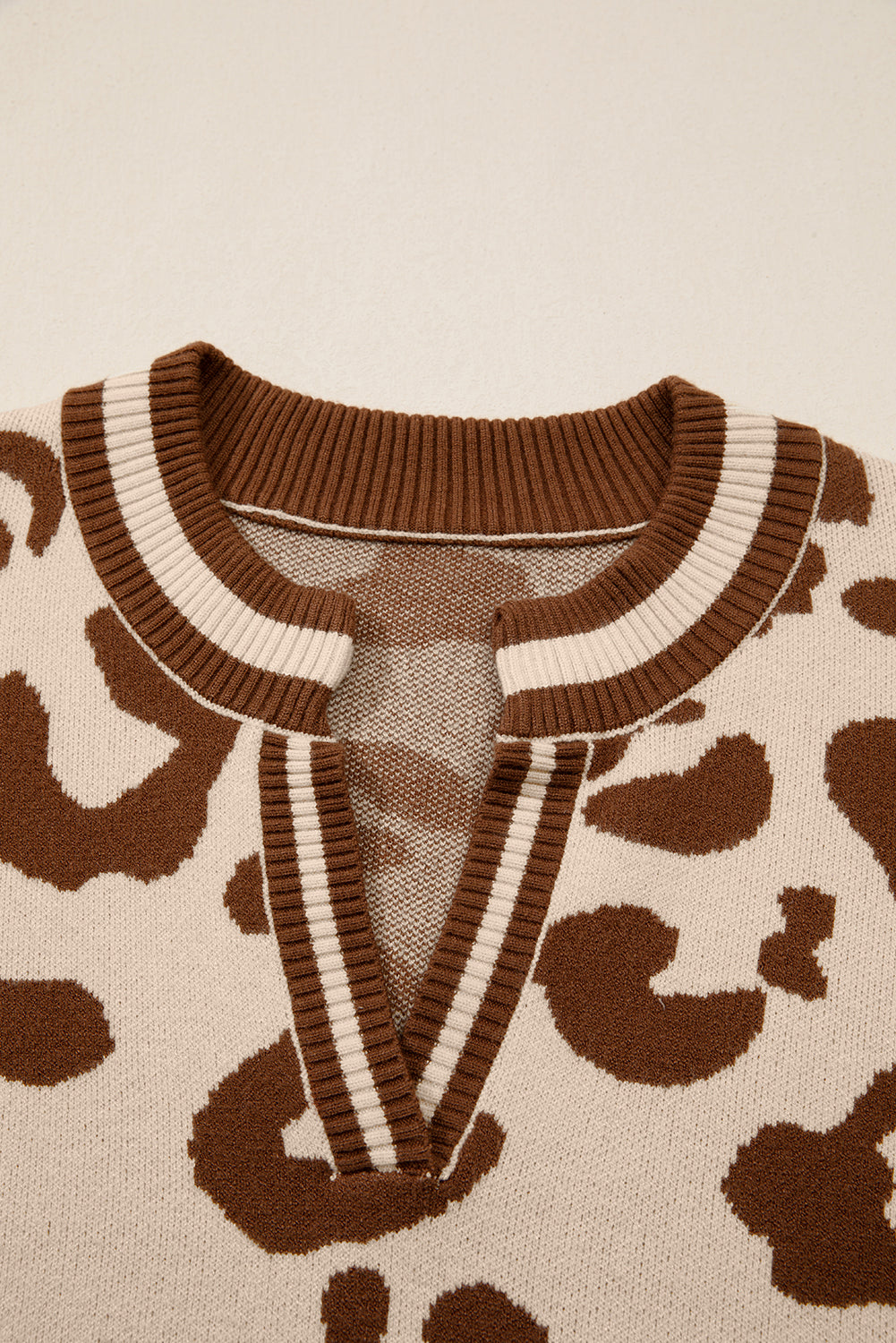Wild at Heart Leopard Knit Sweater