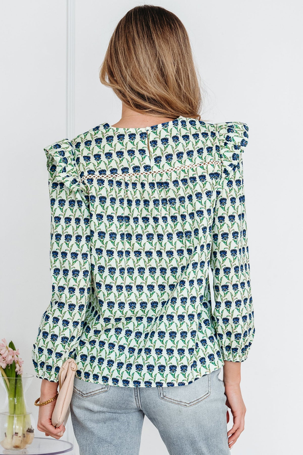 Bluegrass Ruffle Blouse