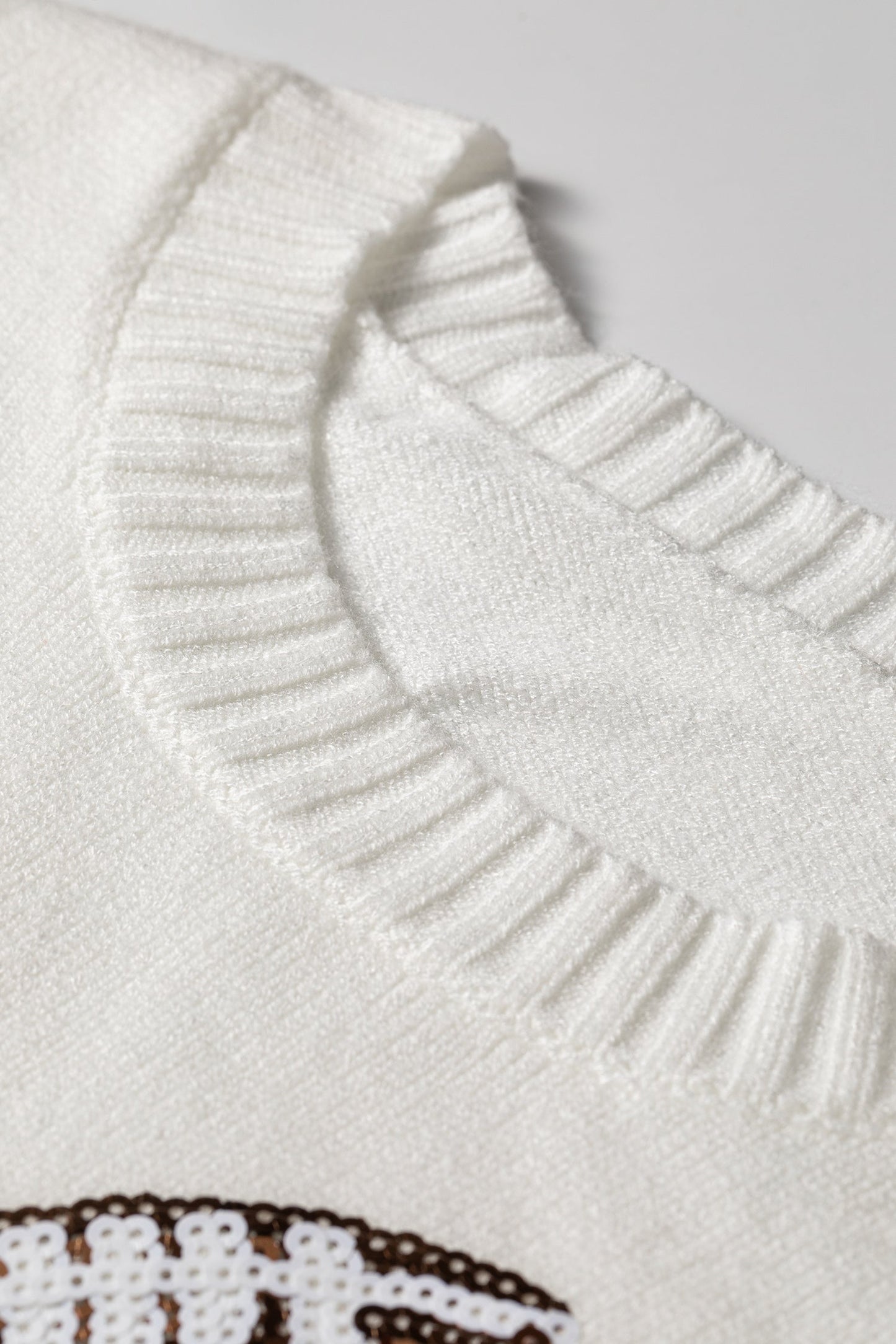Friday Night Lights Sequin Football Sweater