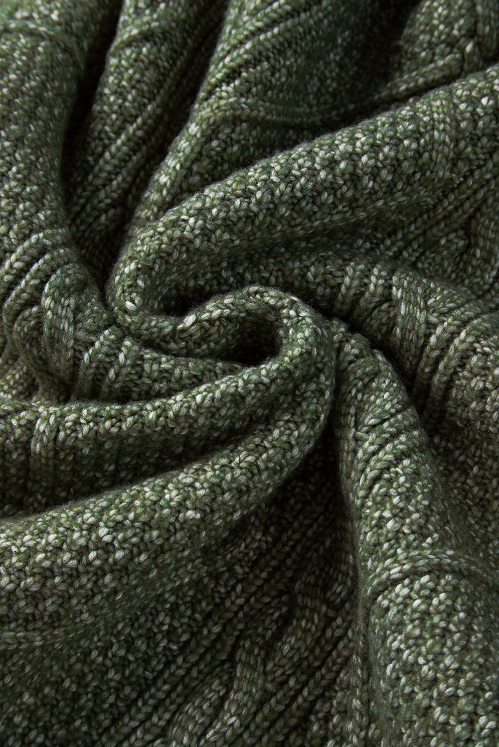 Sagebrush Cable Knit Sweater Dress