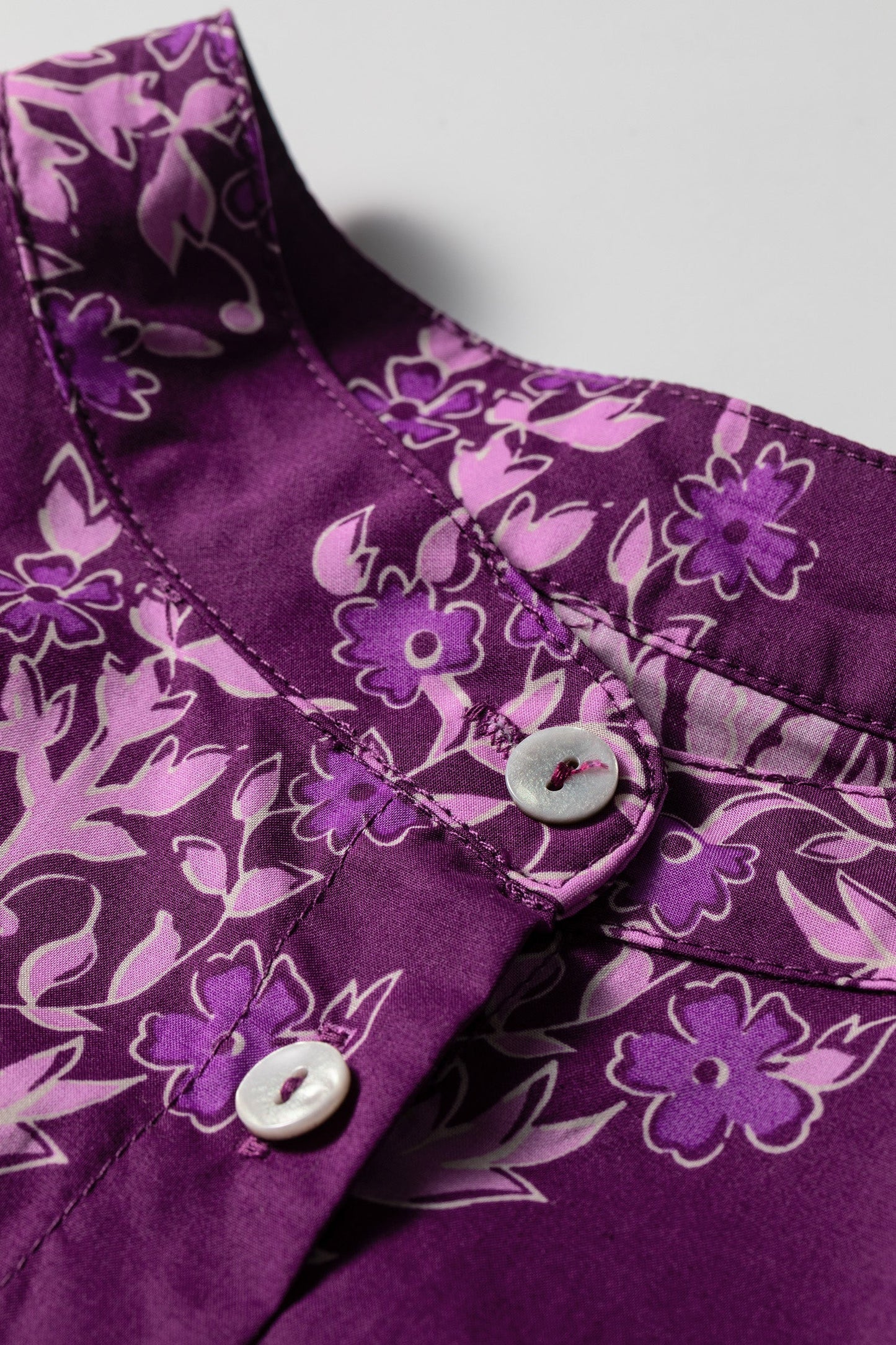 The Plum Prairie Floral Blouse